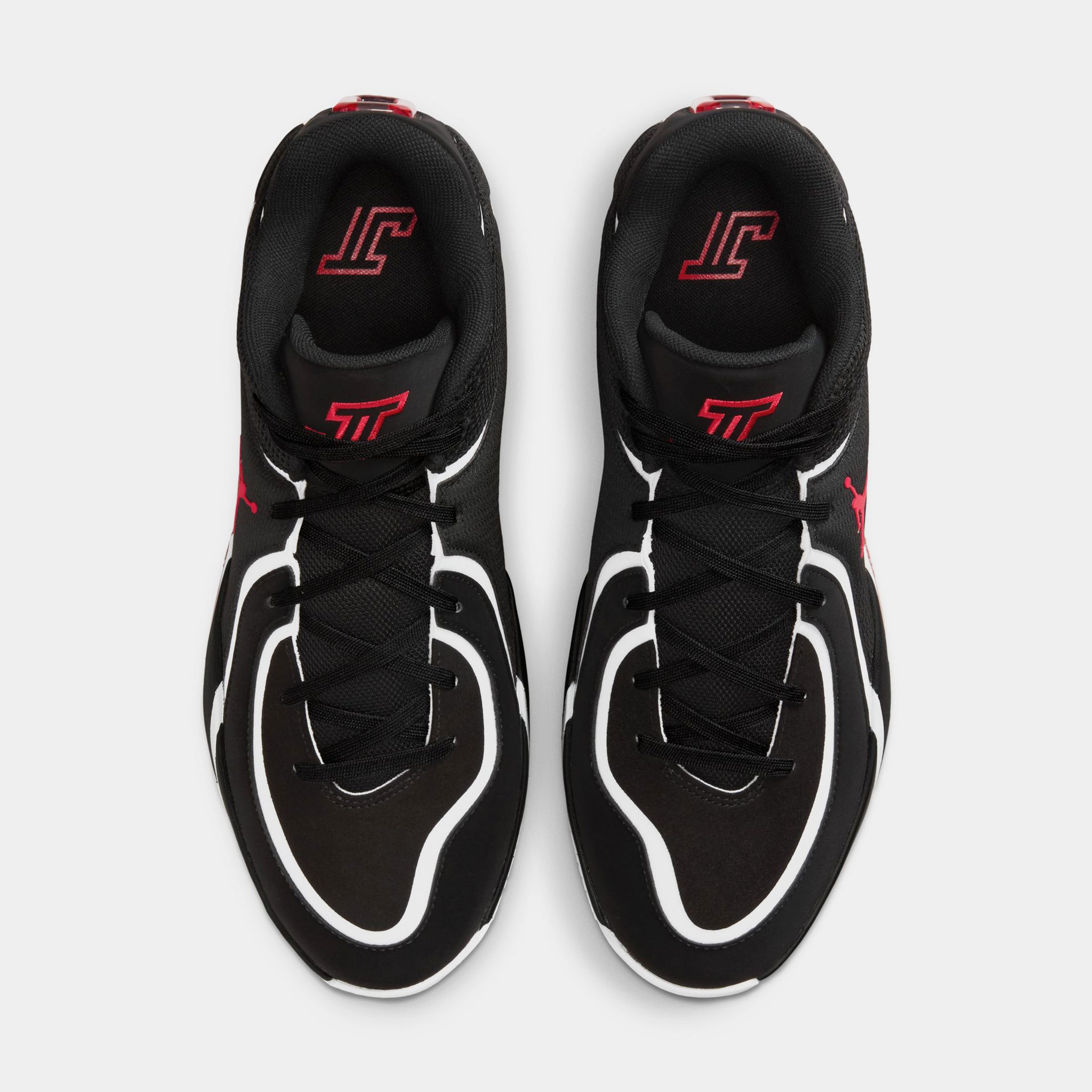 Jordan Tatum 4 Mens Basketball Shoes Black University Red White