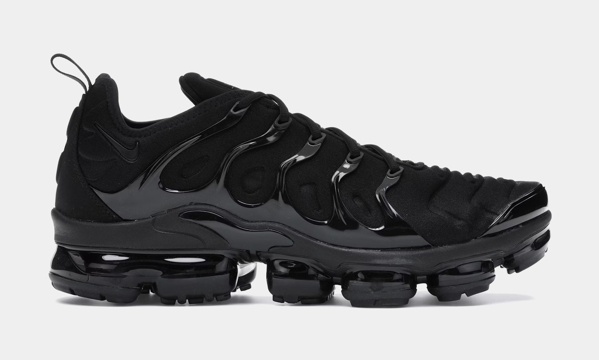 Nike Vapormax Plus Mens Running Shoes Black Black Dark Grey 924453 