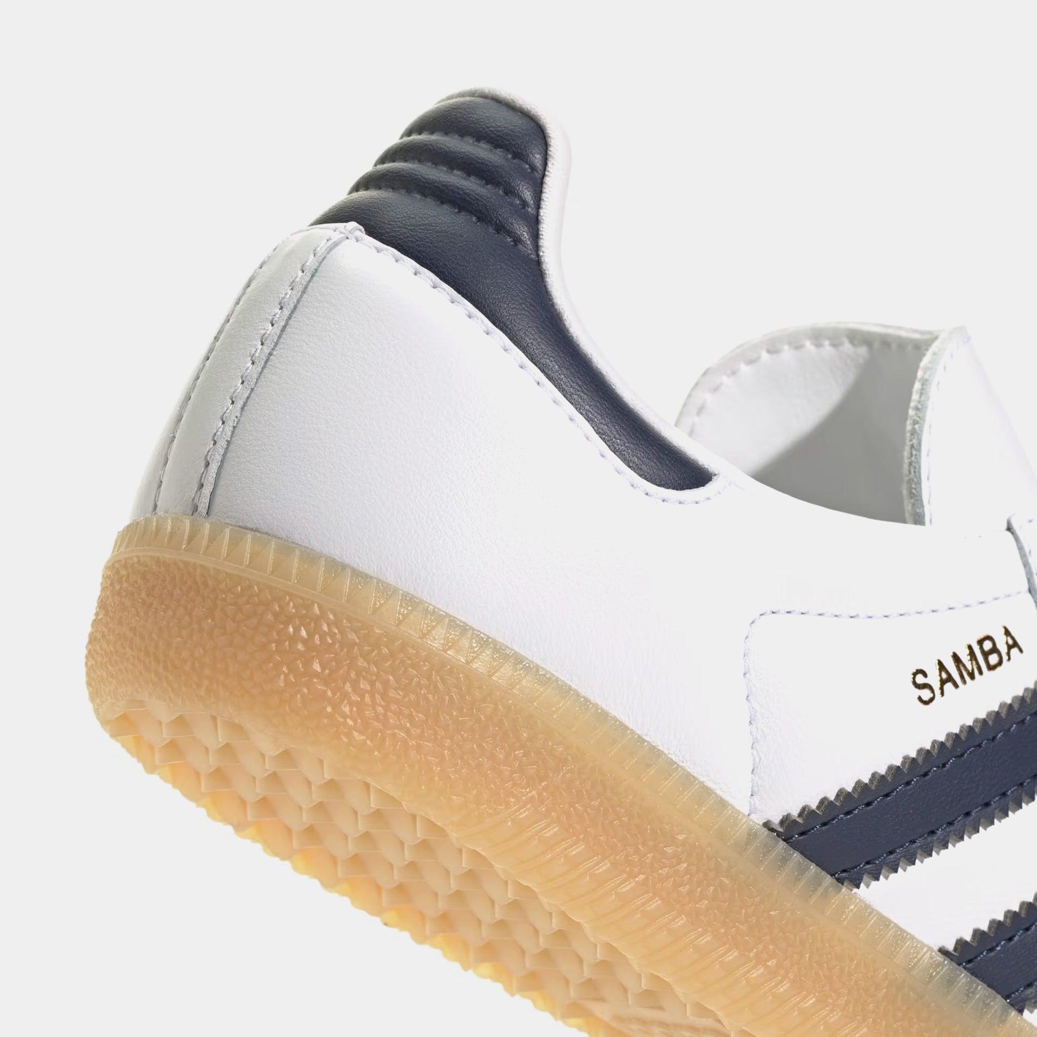 adidas Samba OG Grade School Lifestyle Shoes Cloud White Collegiate Navy Gum  JI4464 – Shoe Palace