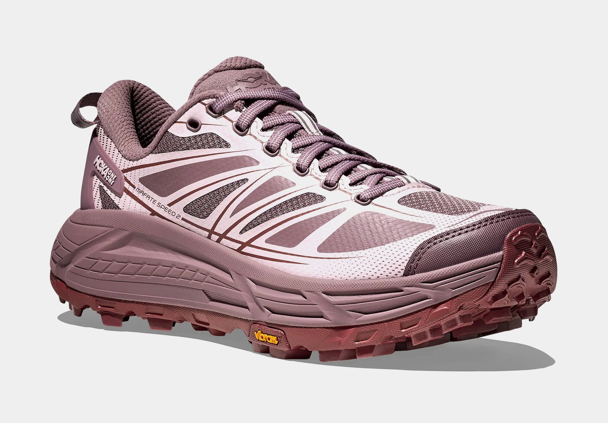 Hoka Mafate Speed 2 Womens Running Shoes Classic Mauve 