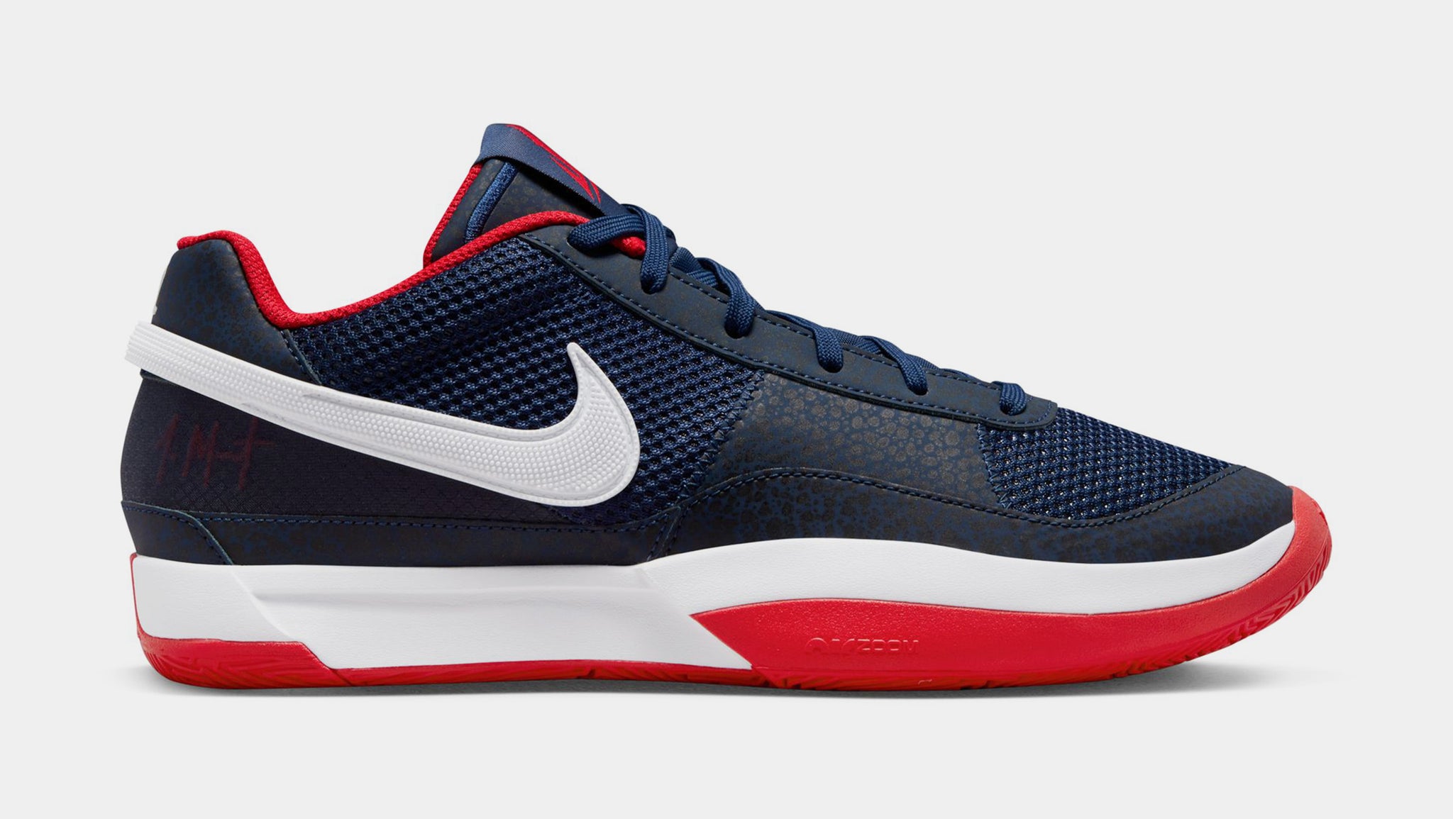 Nike Ja USA Mens Basketball Shoes Blue White Red FQ4796-403