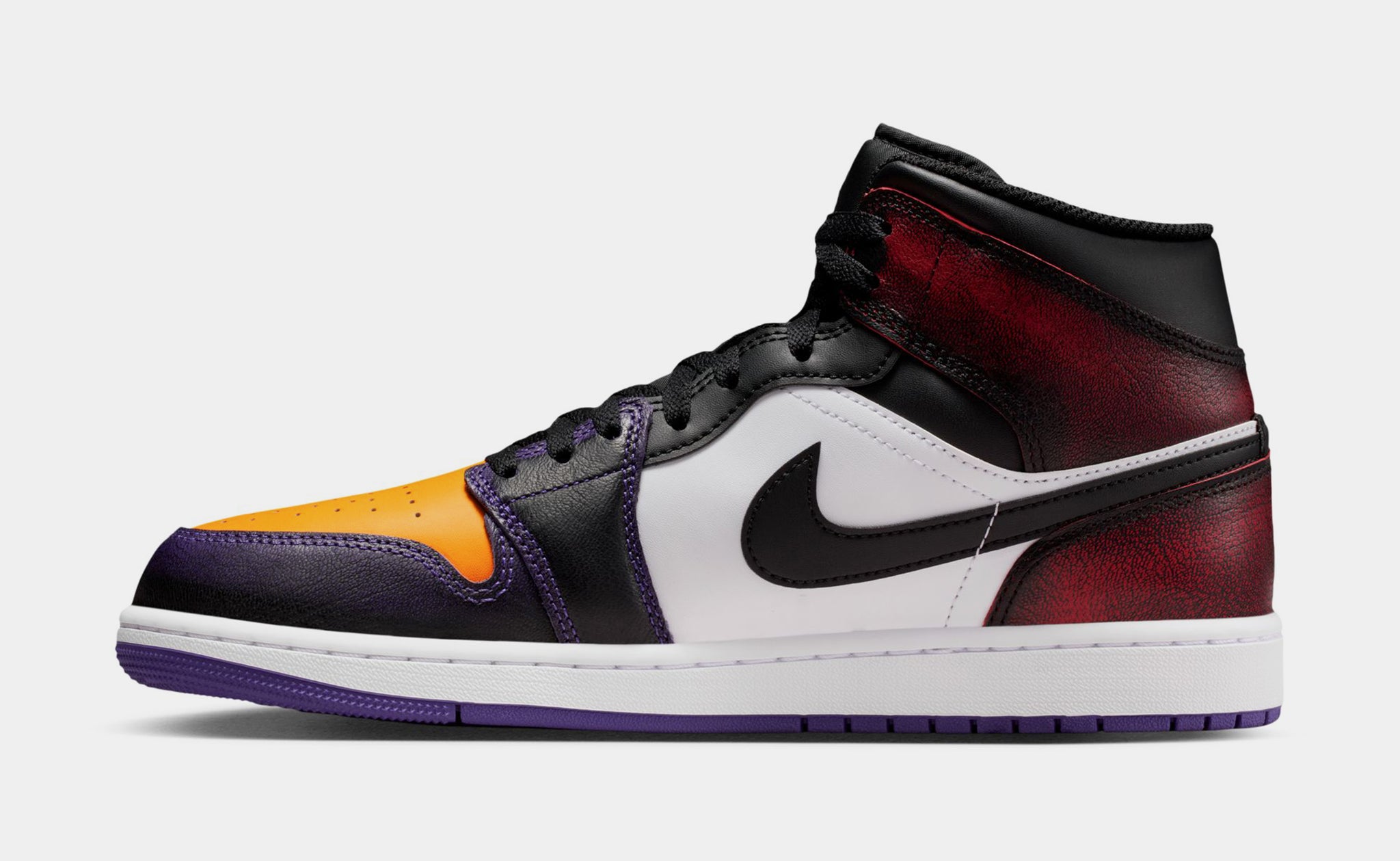 Jordan Air Jordan 1 Mid SE Mens Lifestyle Shoes True Red Black 