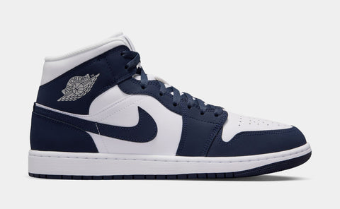 Jordan Air Jordan 1 Mid Obsidian Mens Lifestyle Shoes Obsidian