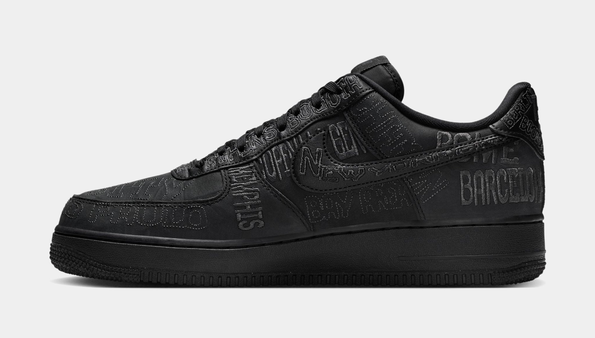 Nike Air Force 1 '07 LV8 Mens Lifestyle Shoes Black Black