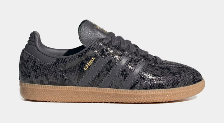 adidas Samba OG Faux Snakeskin Womens Lifestyle Shoes Black Cream White  Coll JR8848 – Shoe Palace