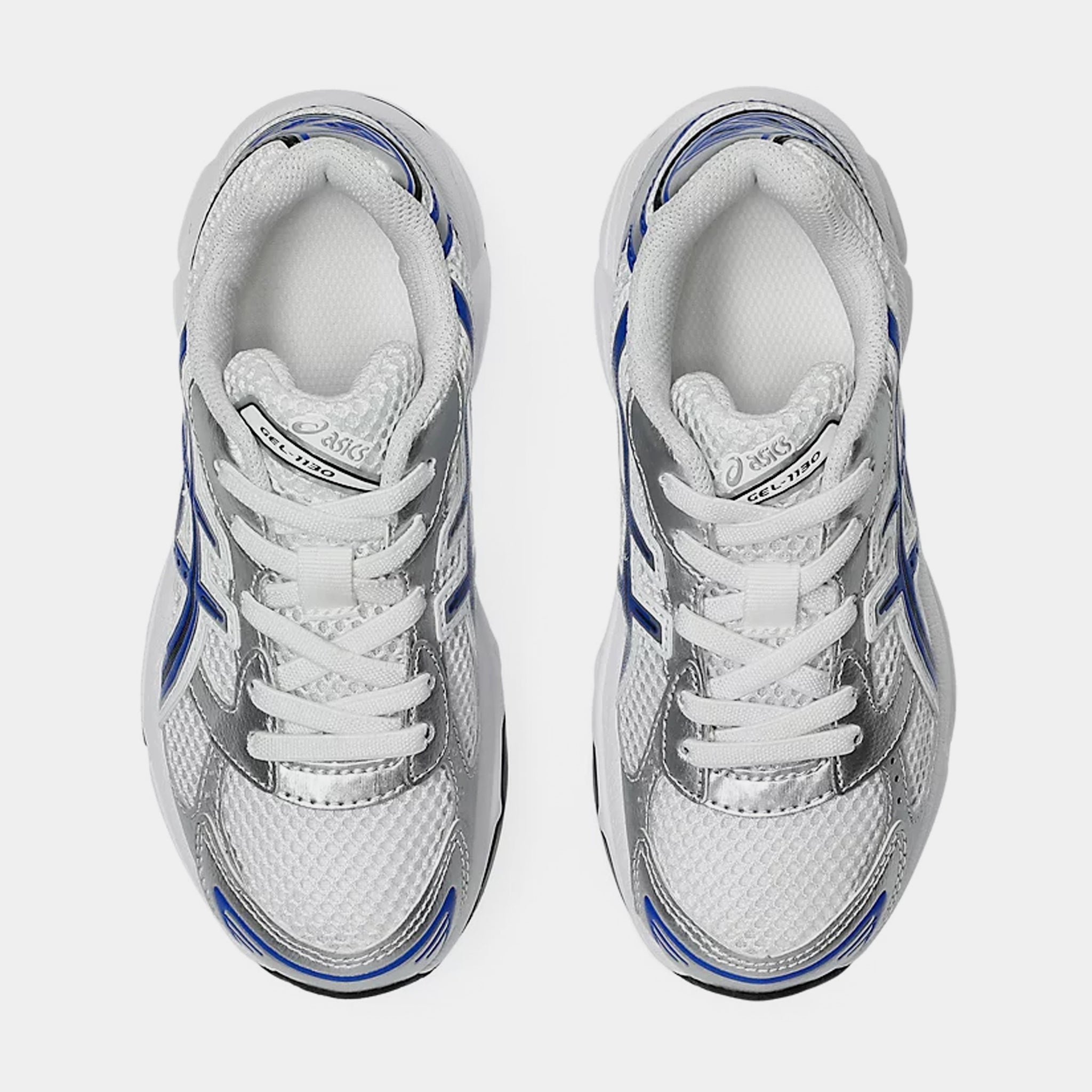 ASICS Gel 1130 Preschool Running Shoes White Asics Blue 1204A170