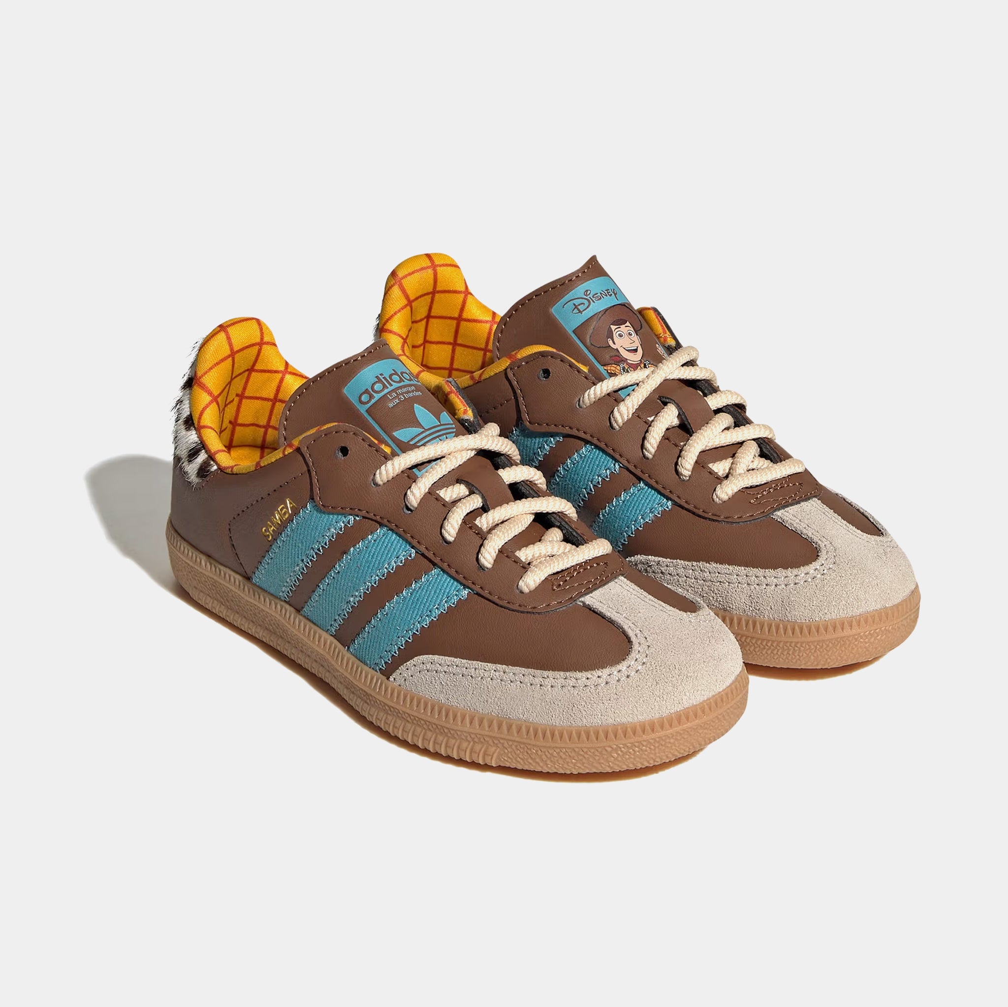 adidas Toy Story x Samba OG Grade School Lifestyle Shoes Preloved Brown