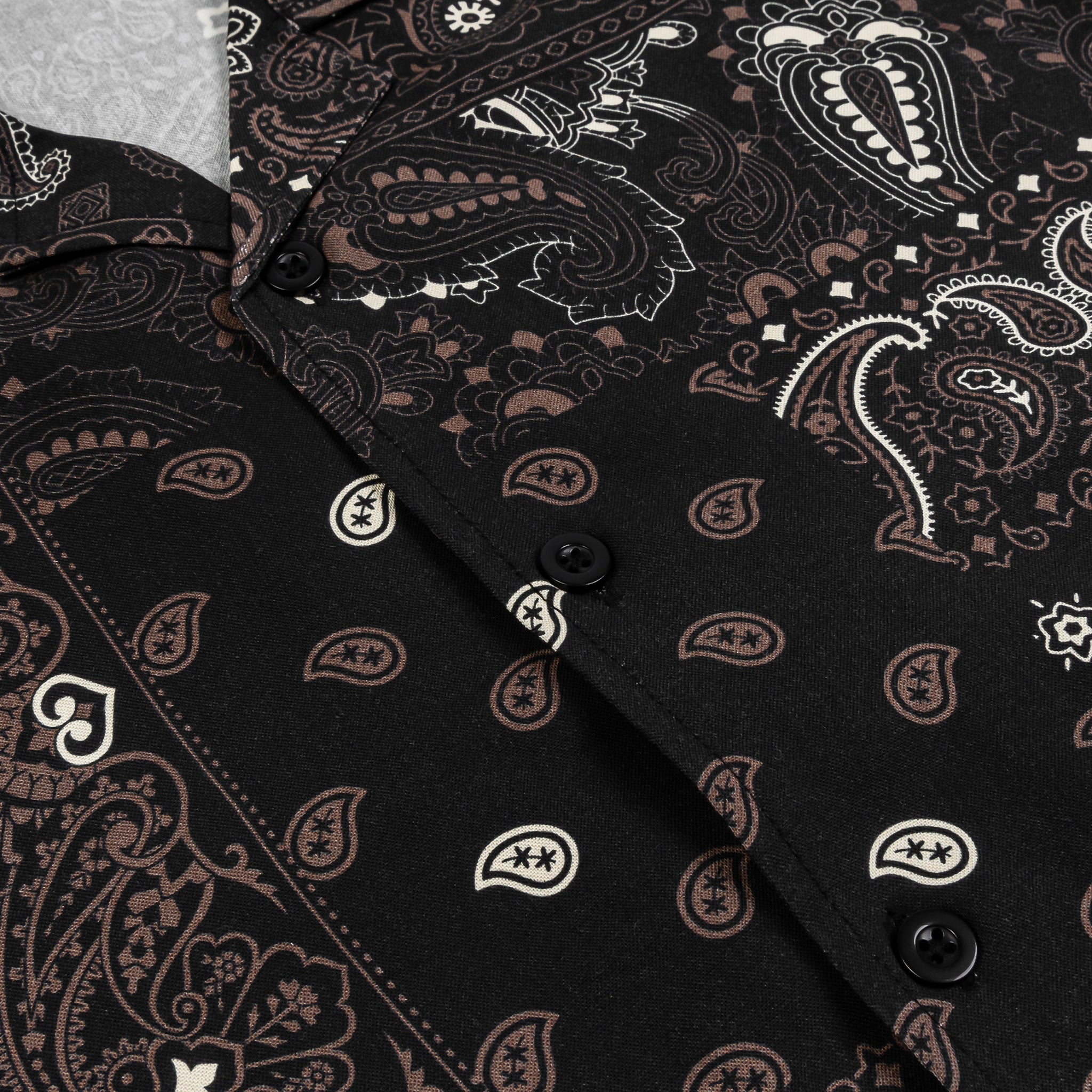 Paisley Button Up Mens