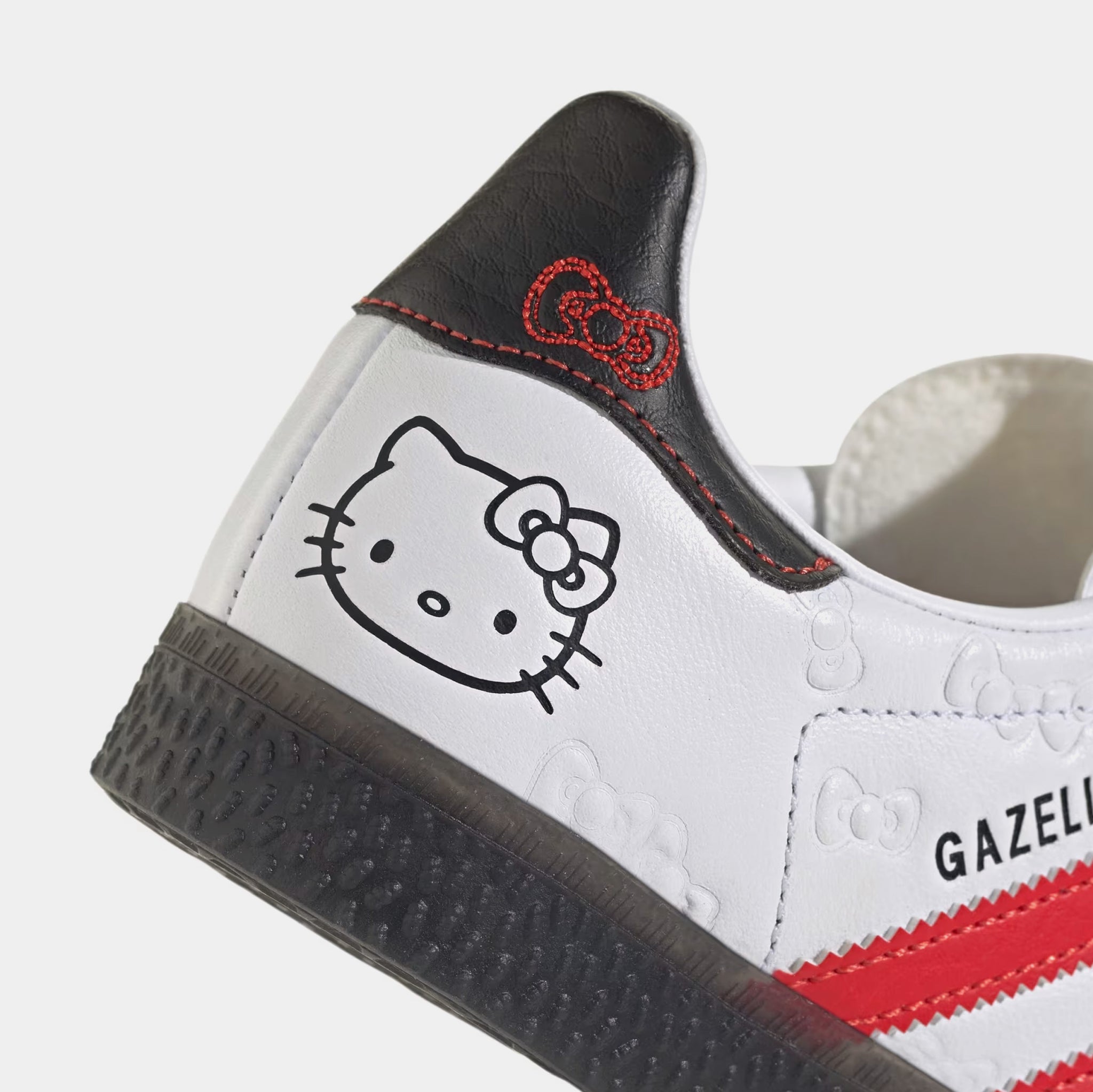 adidas Hello Kitty Gazelle Preschool Lifestyle Shoes Cloud White Red Black  IH9959 – Shoe Palace