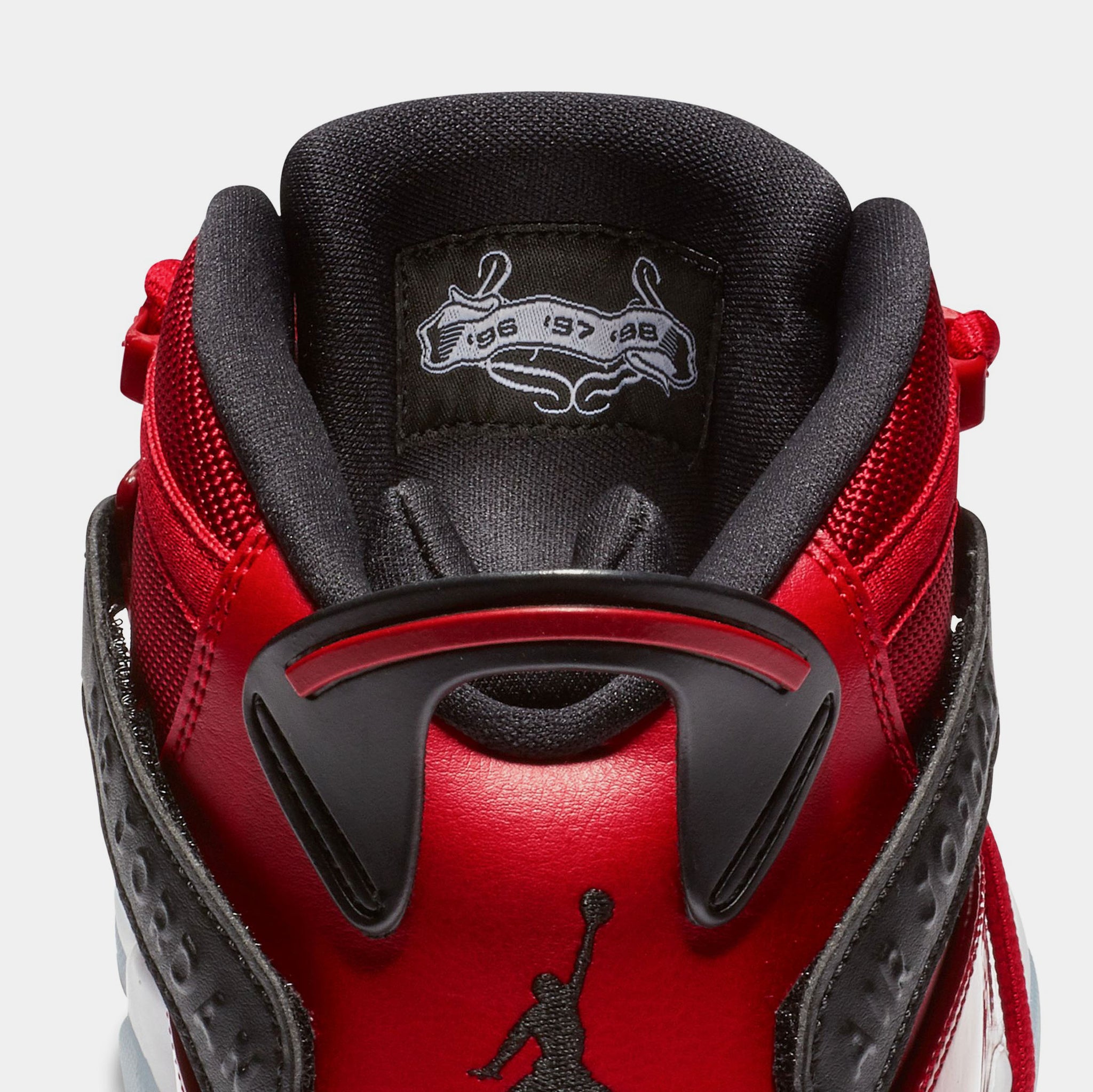 Jordan Air Jordan 6 Rings Mens Lifestyle Shoe Red Black 322992-601 ...