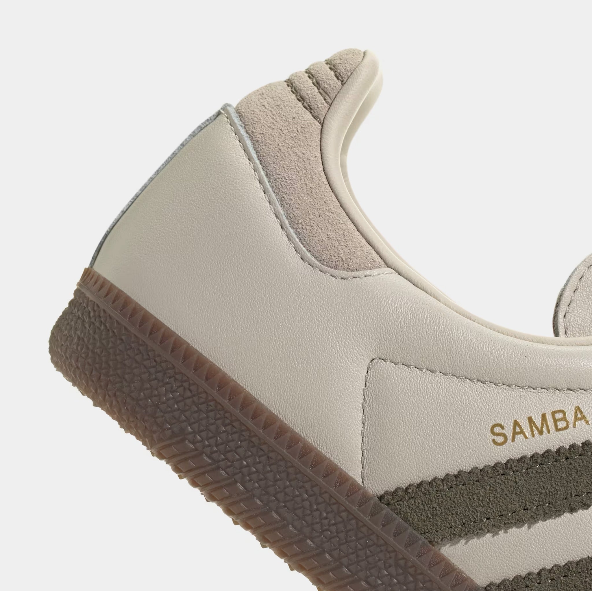adidas Samba OG Shoes - Men's - Alumina / Medium Dark Khaki / Gum - 7.5 adidas Samba OG Shoes - Men's - Alumina / Medium Dark Khaki / Gum - 7.5