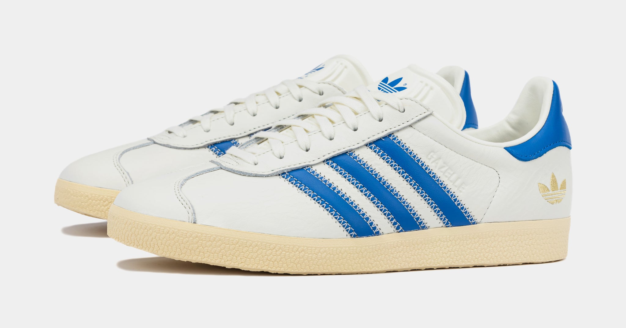 adidas Shoe Palace Exclusive Gazelle Mens Lifestyle Shoes Ivory