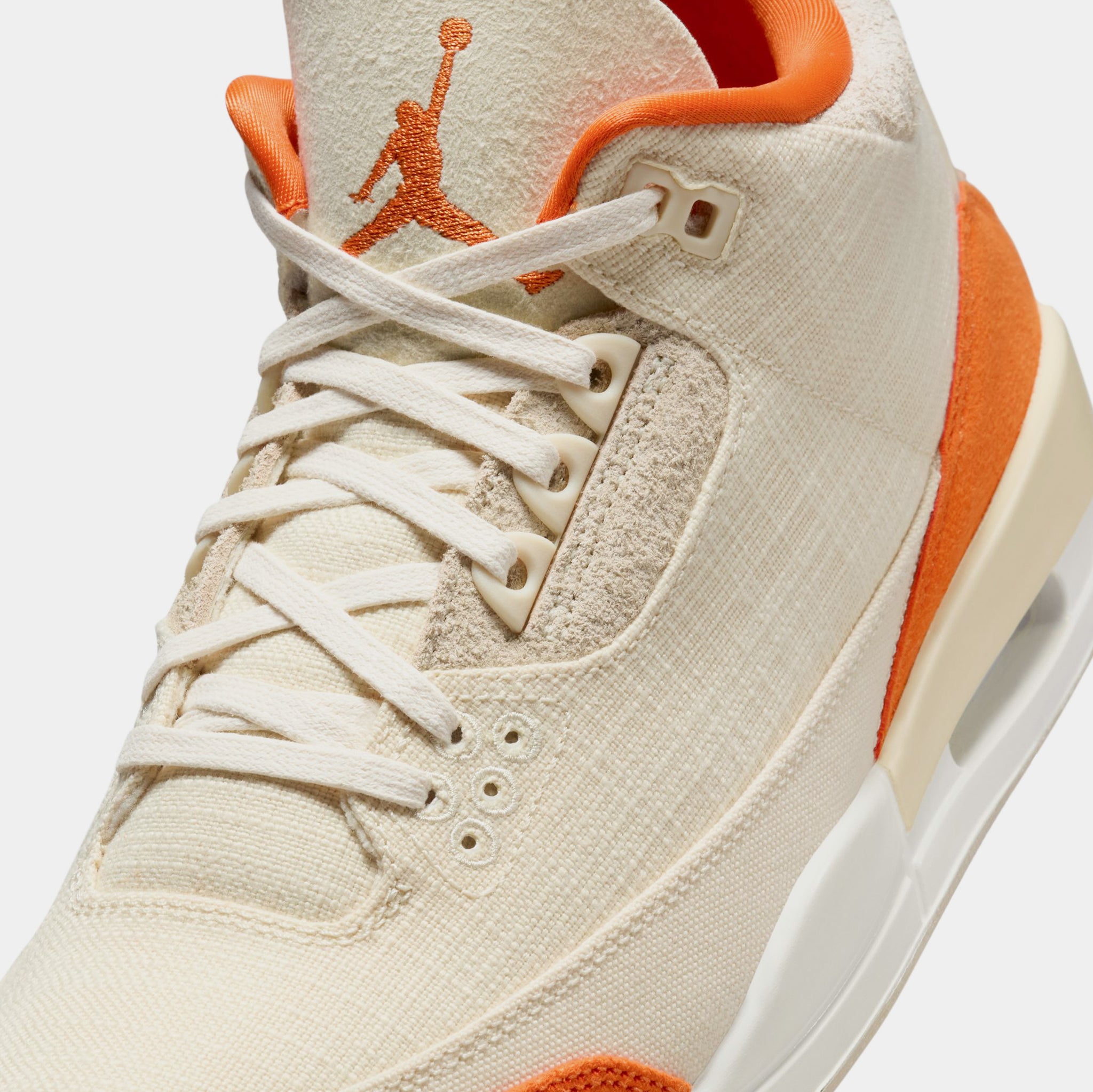 Jordan Air Jordan 3 Retro Starfish Womens Lifestyle Shoes Fossil