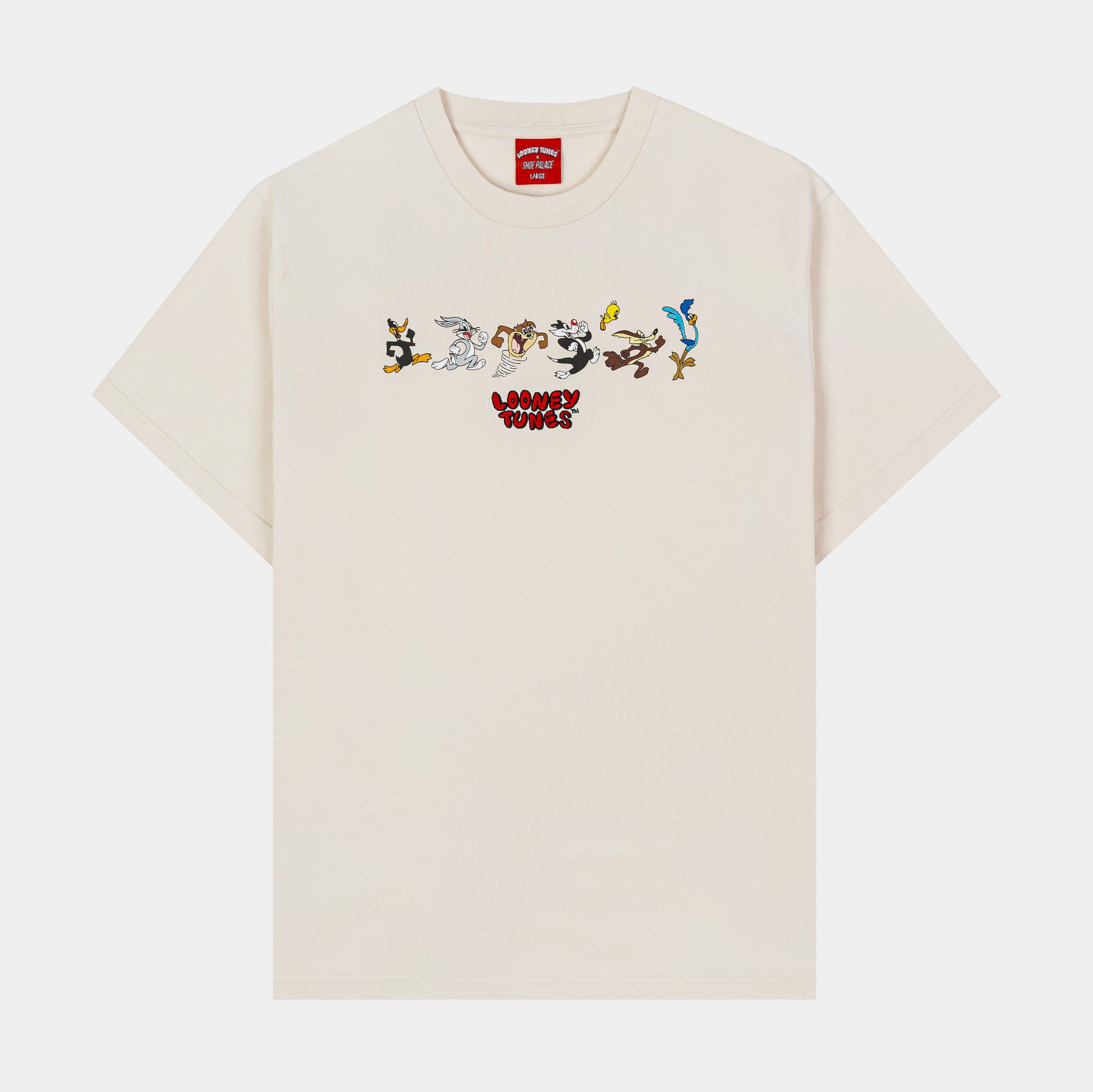 Shoe Palace SP x Looney Tunes Folks Mens Short Sleeve Shirt Beige 