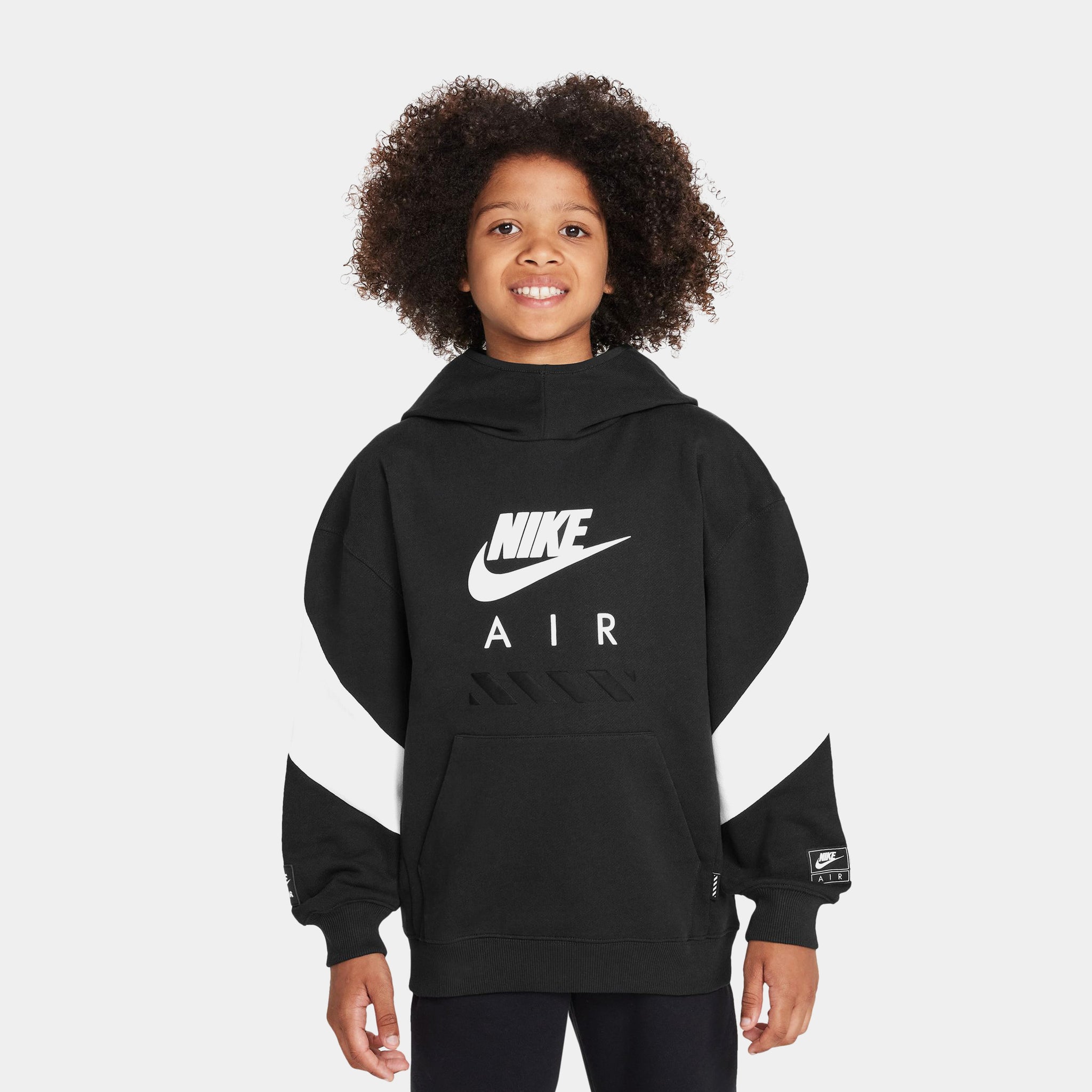 nike air brush fleece pullover hoodie