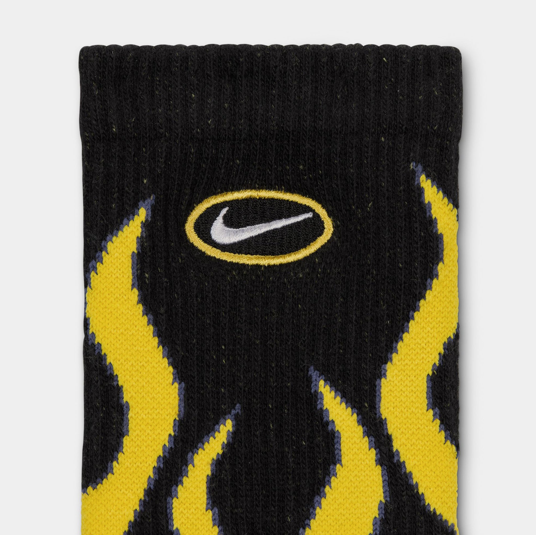 black and yellow nike socks
