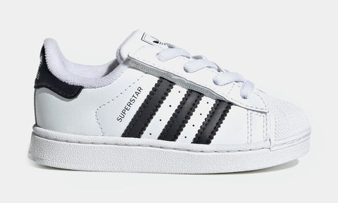 adidas gazelle silver green womens adidas Superstar II Elastic Lace 'White Black' Toddler Shoes 5