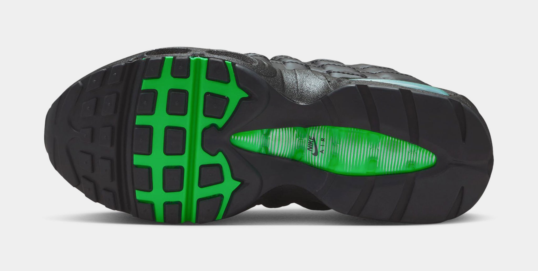 Nike Air Max 95 Grade School Lifestyle Shoes Black Black Pearl 