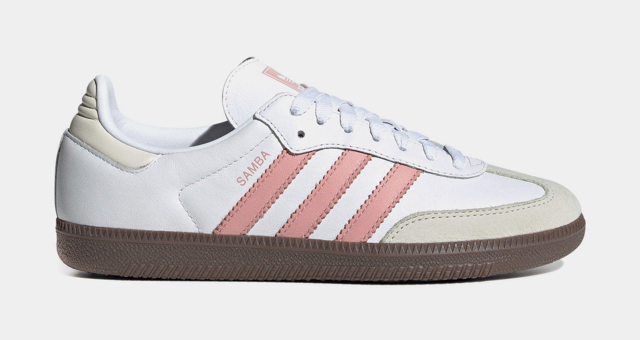 adidas Samba OG Womens Lifestyle Shoes White Mauve JI2677 – Shoe