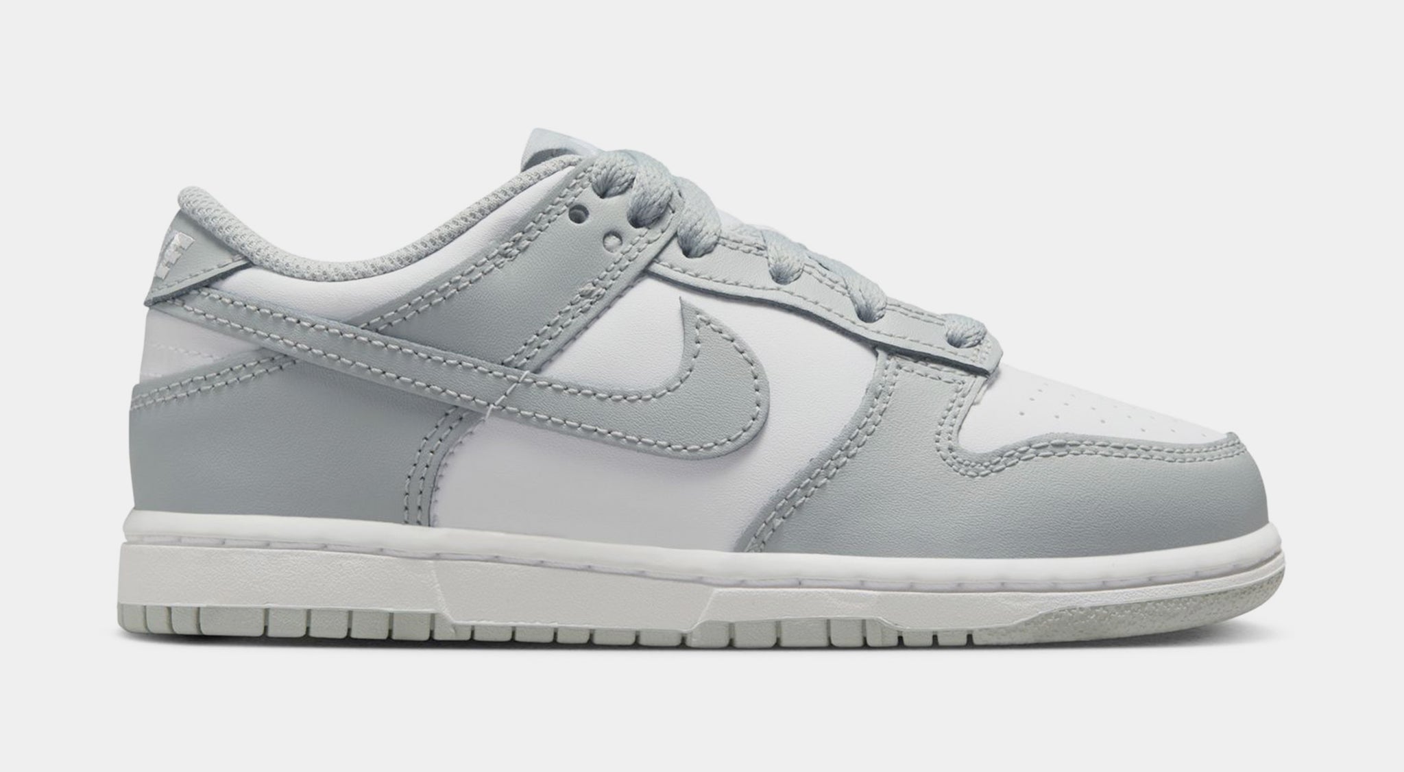 Nike Force 1 Low Essential+ Little Kids Nike Kids White and Gray Sneakers main image 1