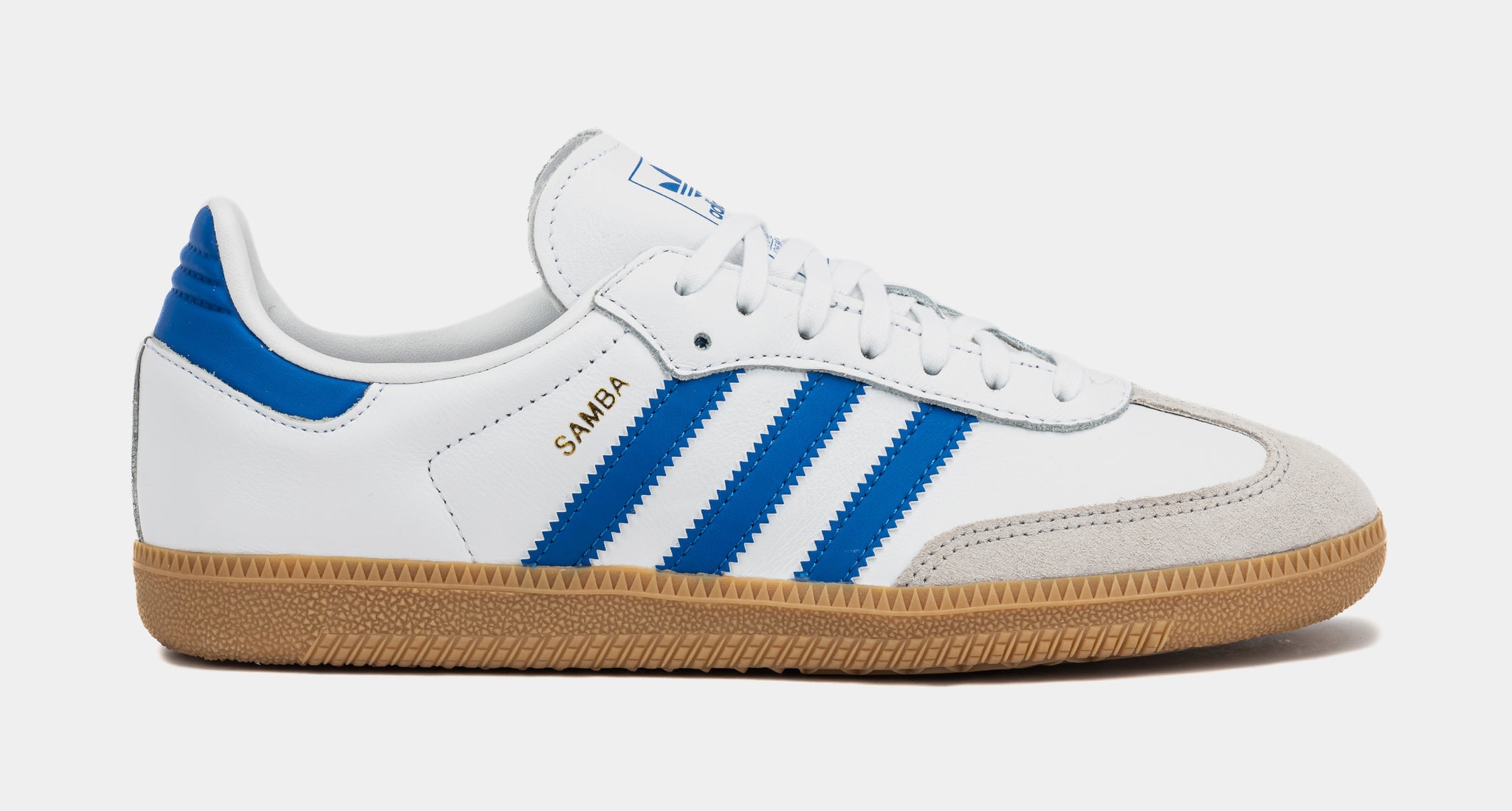 adidas Samba OG Grade School Lifestyle Shoes Cloud White Blue Gum JP5482 Shoe Palace adidas Samba OG Grade School Lifestyle Shoes Cloud White Blue Gum JP5482 Shoe Palace