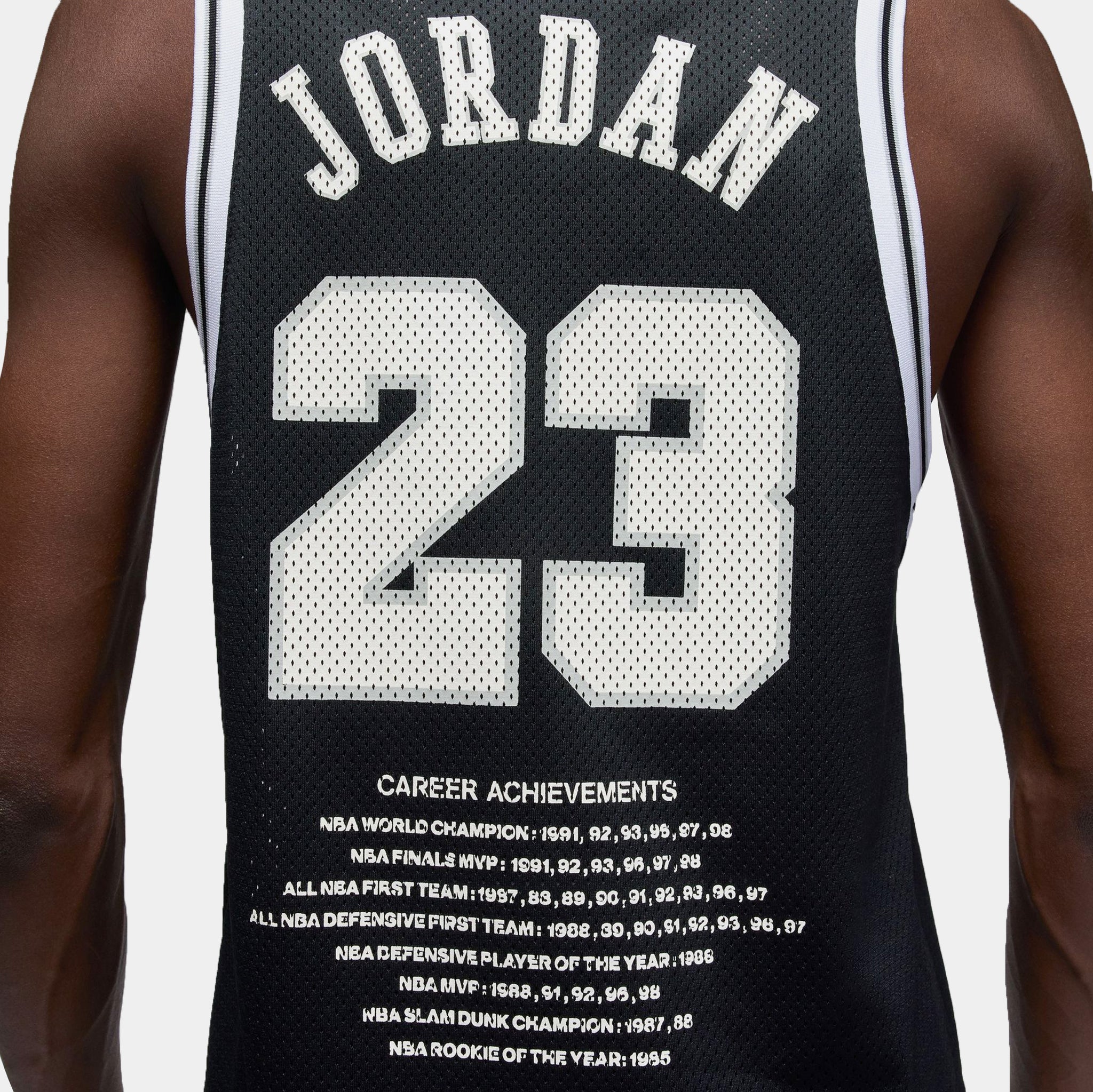 Jordan Summer Essentials Mens Jersey Black White HF9375-010 – Shoe
