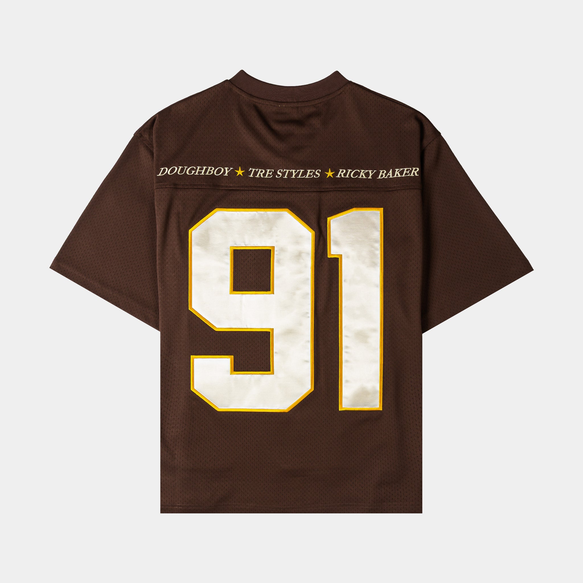 Shoe Palace SP x Boyz N The Hood 91 Mesh Mens Jersey Brown Yellow