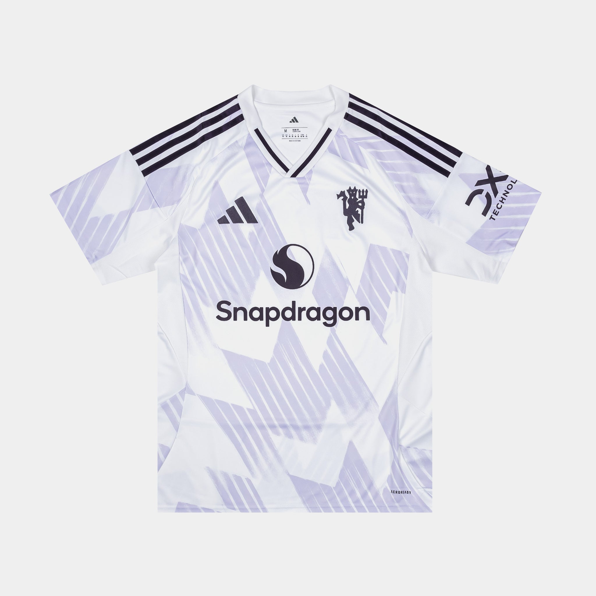 adidas Manchester United 25 26 Away Mens Jersey White Purple
