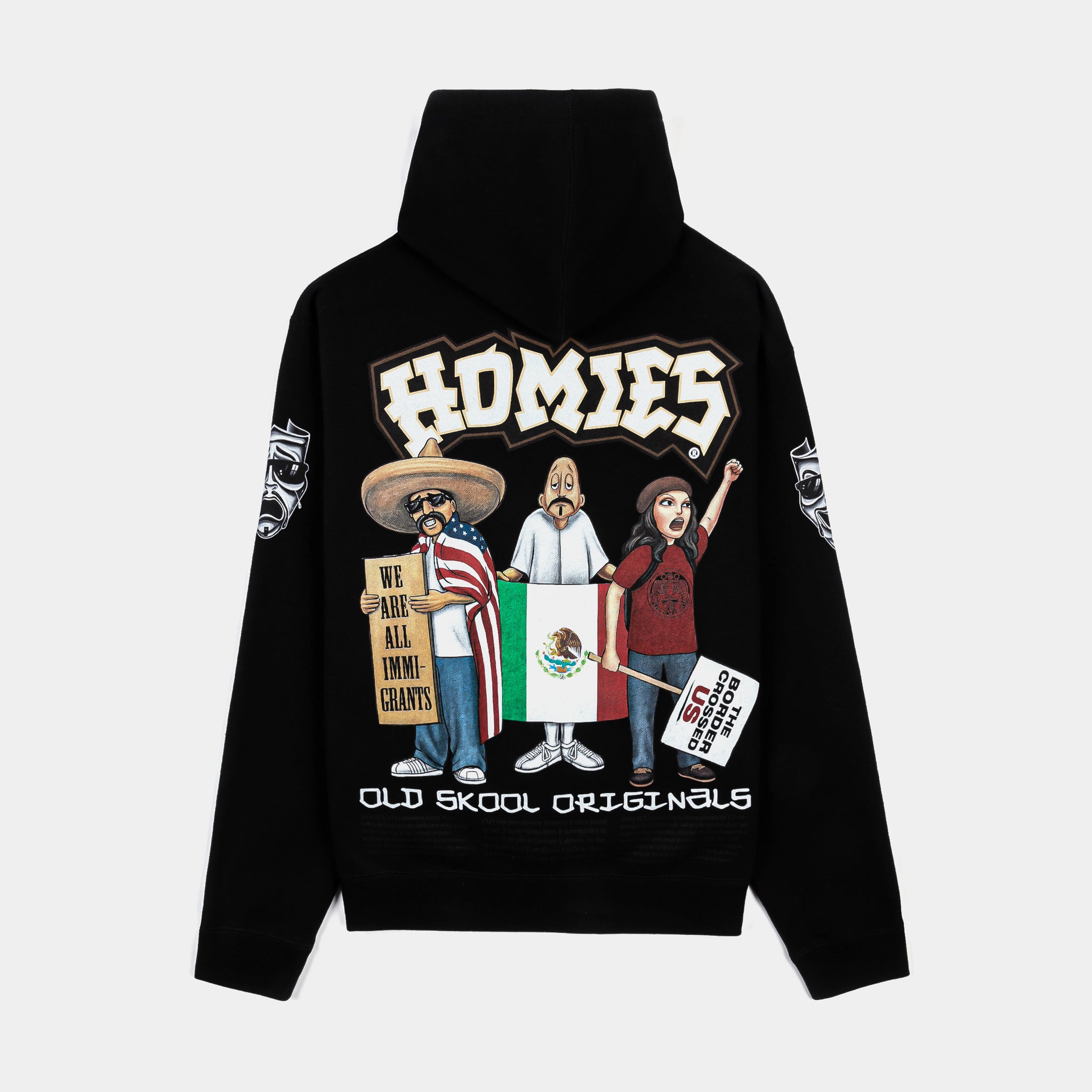 Shoe Palace SP x Homies Old Skool Fleece Pullover Mens Hoodie