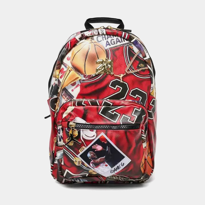 Jordan Graphics Backback Grade School Backpack White 9A0484-F00