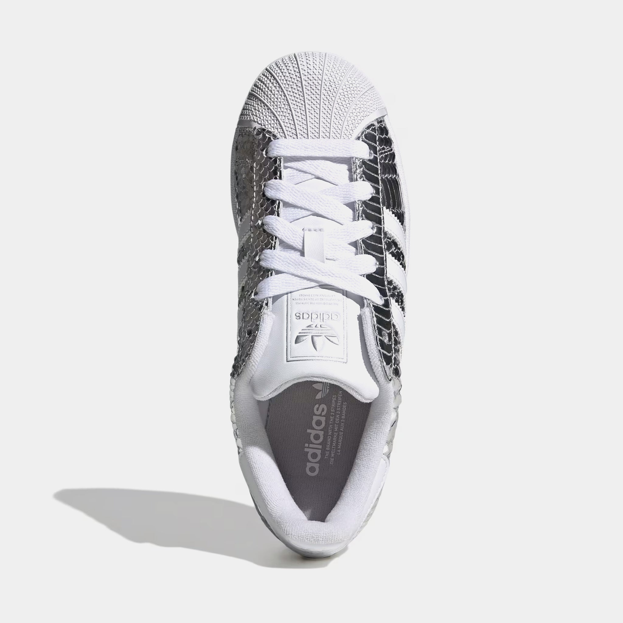 adidas Superstar II Chrome Womens Lifestyle Shoes Silver Metallic White Grey KH9020 Shoe Palace adidas Superstar II Chrome Womens Lifestyle Shoes Silver Metallic White Grey KH9020 Shoe Palace