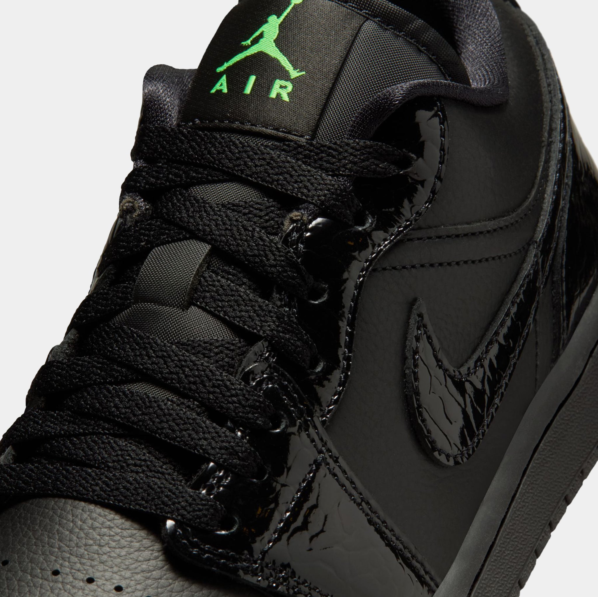 Jordan Air Jordan 1 Low SE Womens Lifestyle Shoes Black Scream
