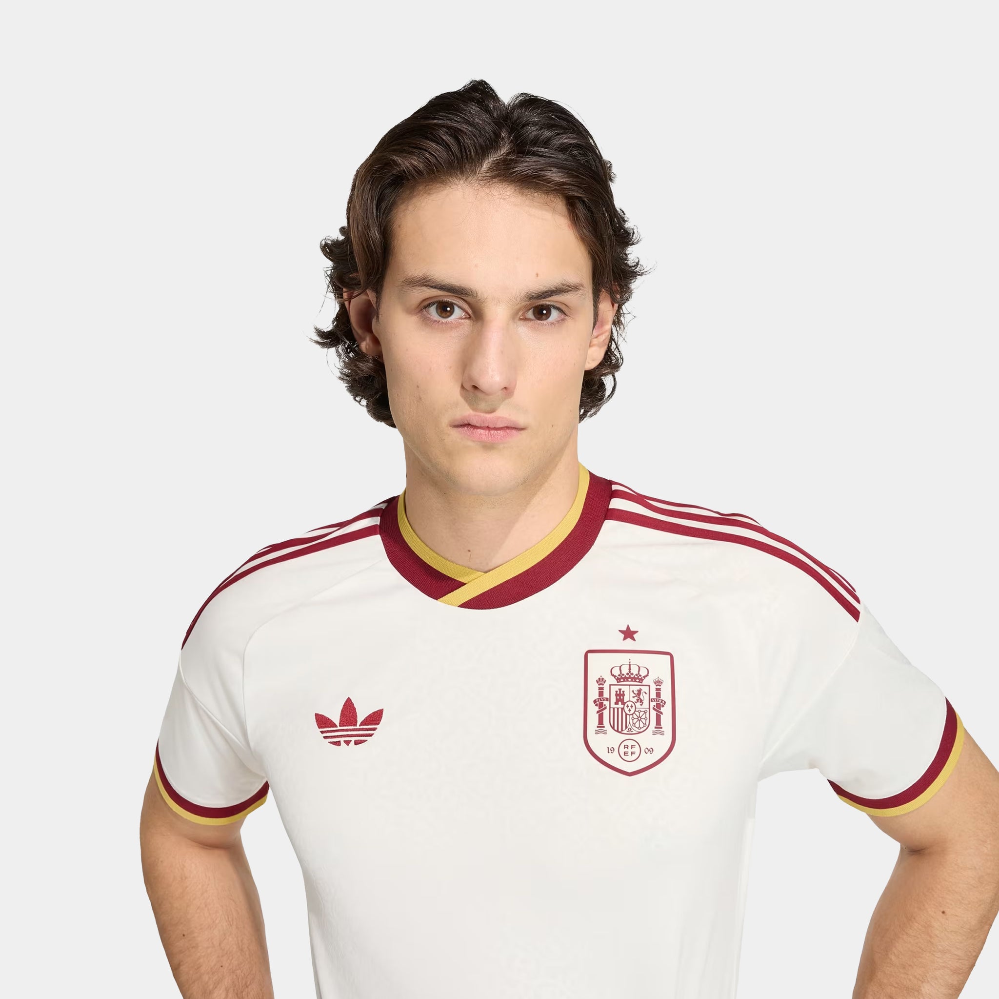  26ワールドカップ スペイン代表 away JN4397 adidas Spain 26 Away Replica Mens Jersey Off White JN4397 – Shoe