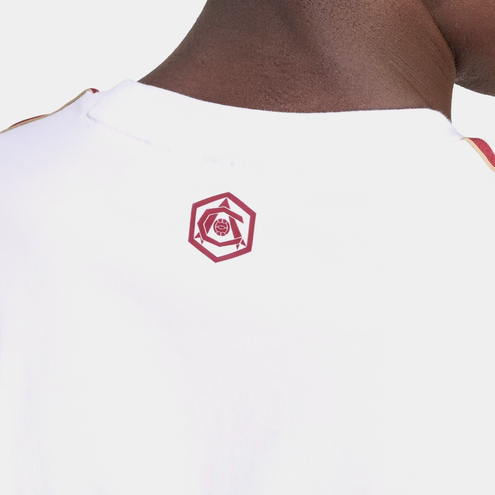 adidas AFC Icon Mens Short Sleeve Shirt White Red JM9395 – Shoe Palace