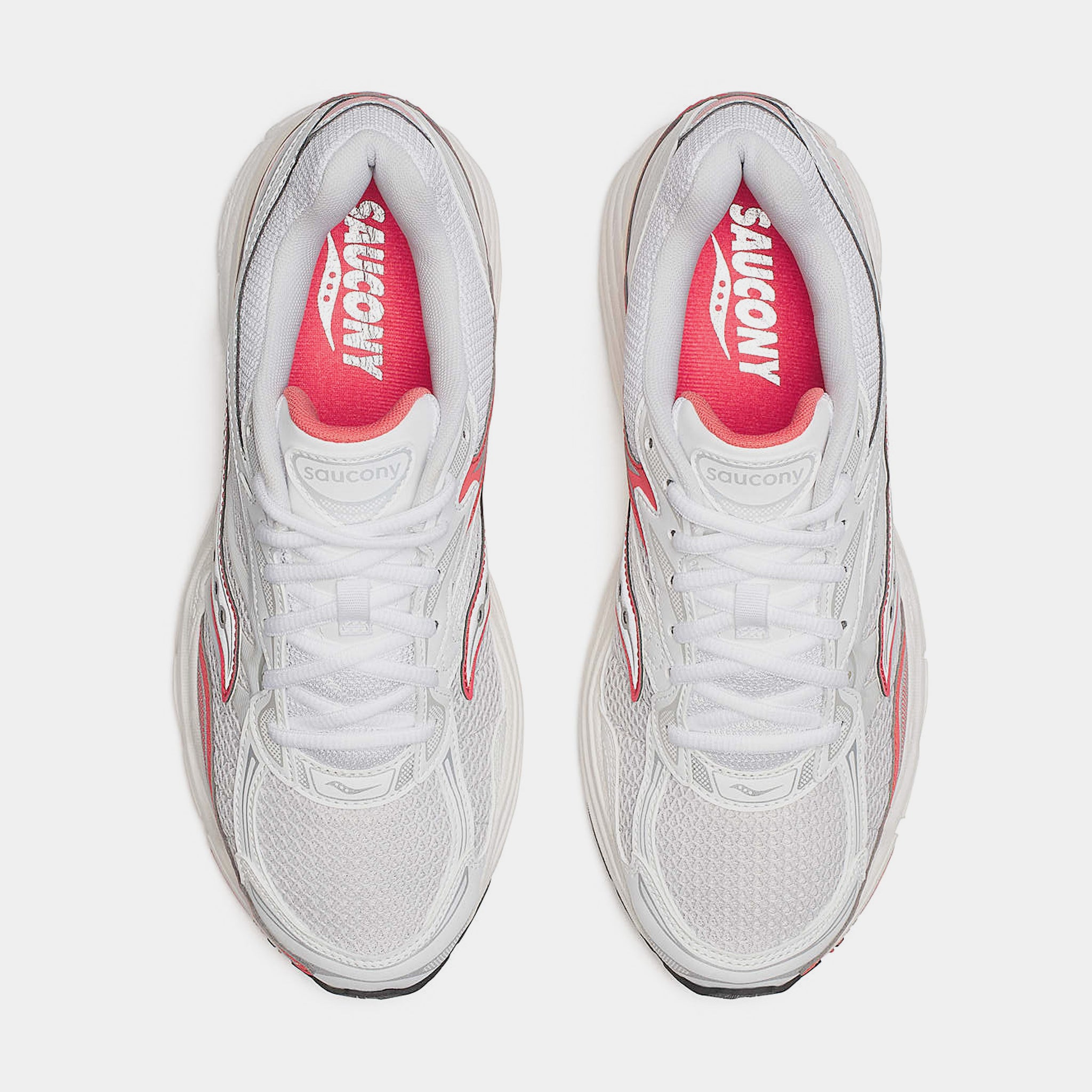 Saucony ProGrid Omni 9 Mens Running Shoes Ivory Coral S70832  display picture 1