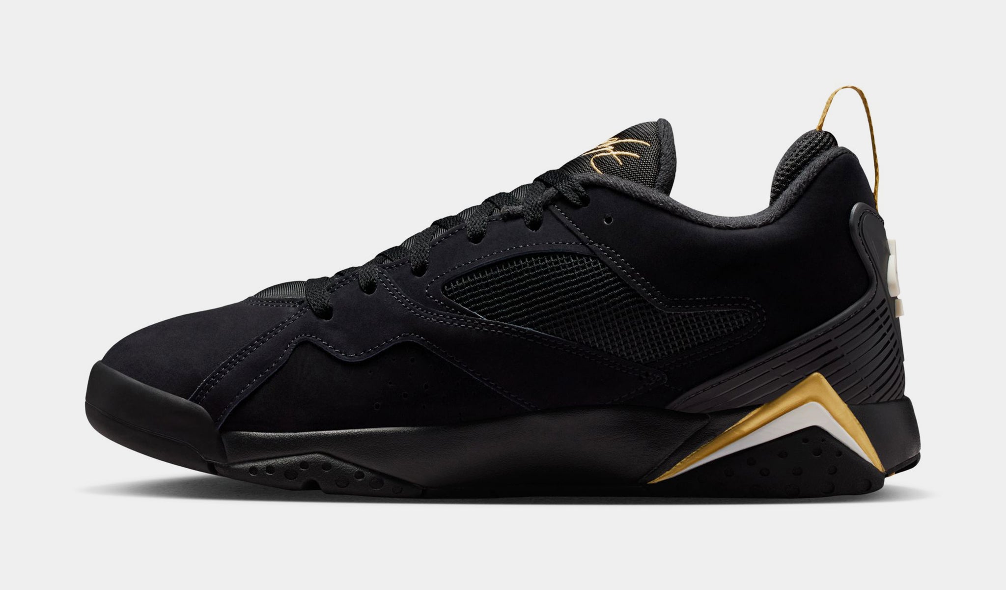 Jordan MVP 92 Mens Basketball Shoes Black Metallic Gold Sail 