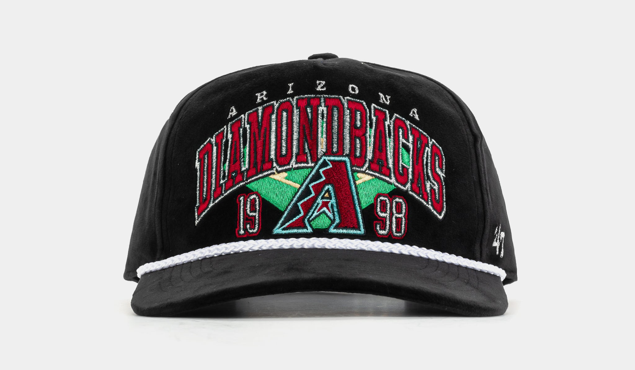 47 Arizona Diamondbacks Go Big Hitch Snapback Mens Hat Black Red B