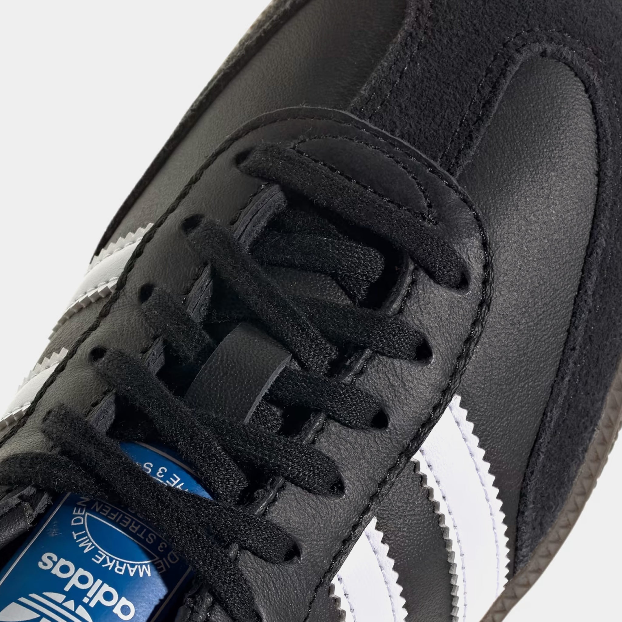 adidas superstar grade school black