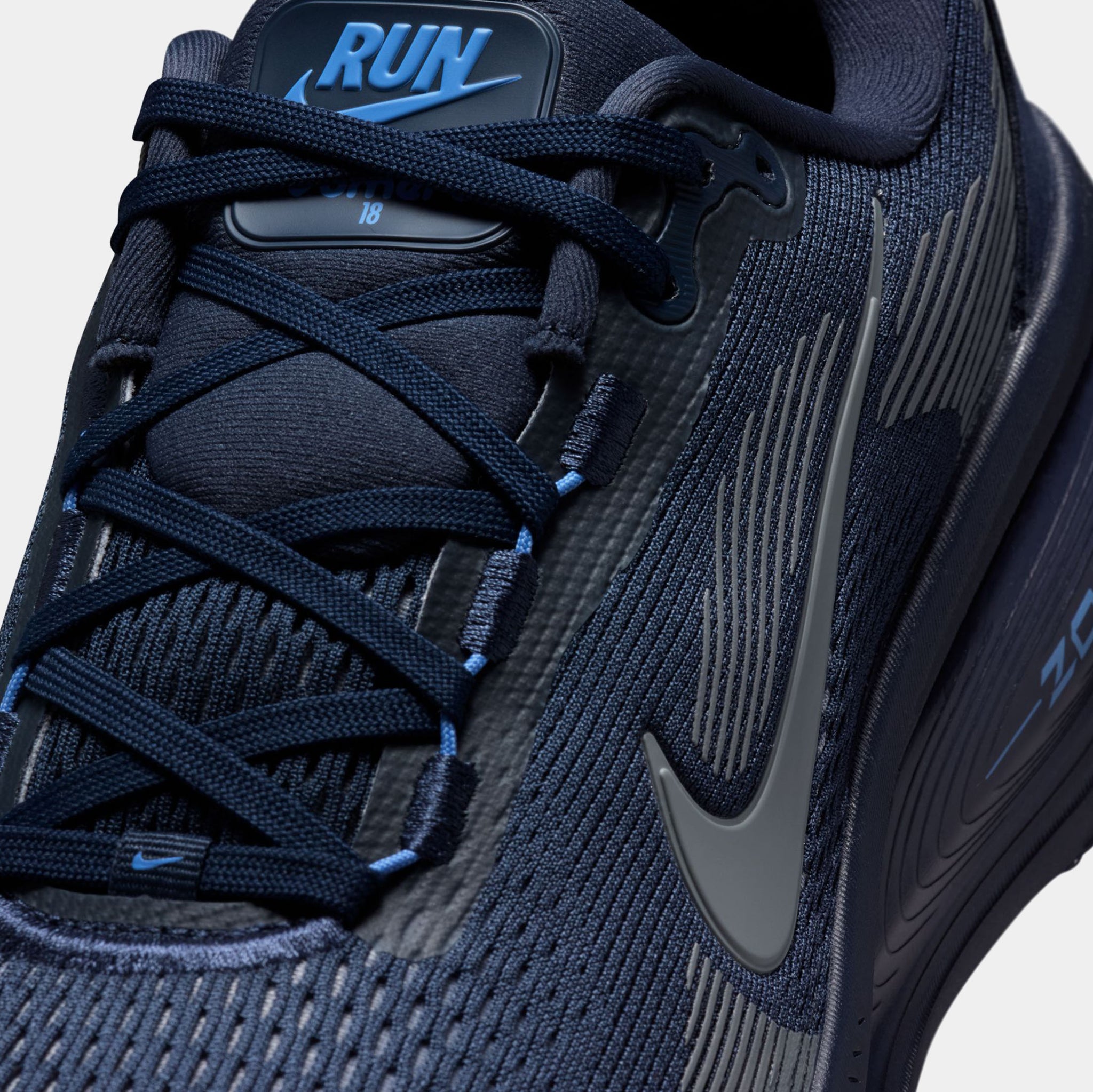 Nike Vomero 18 Mens Running Shoes Thunder Blue Cool Grey Obsidian