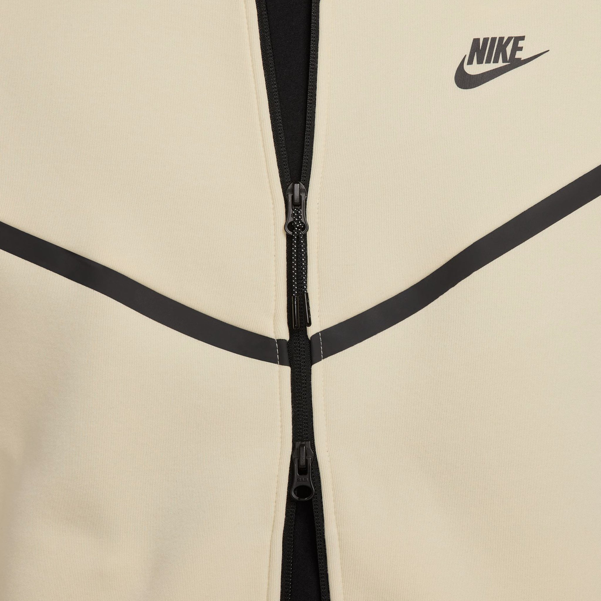 Nike Tech Fleece Windrunner Full Zip Mens Jacket Light Khaki Black