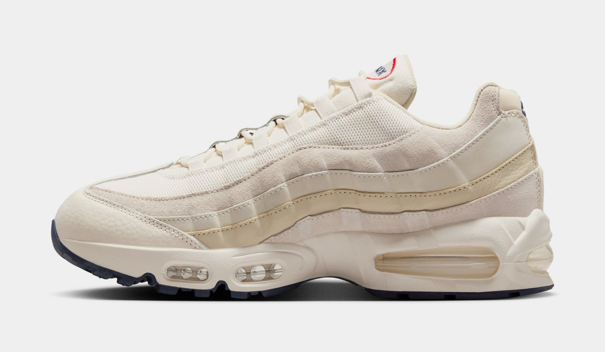 Nike Air Max 95 OG Mens Running Shoes Pale Ivory University  display picture 1