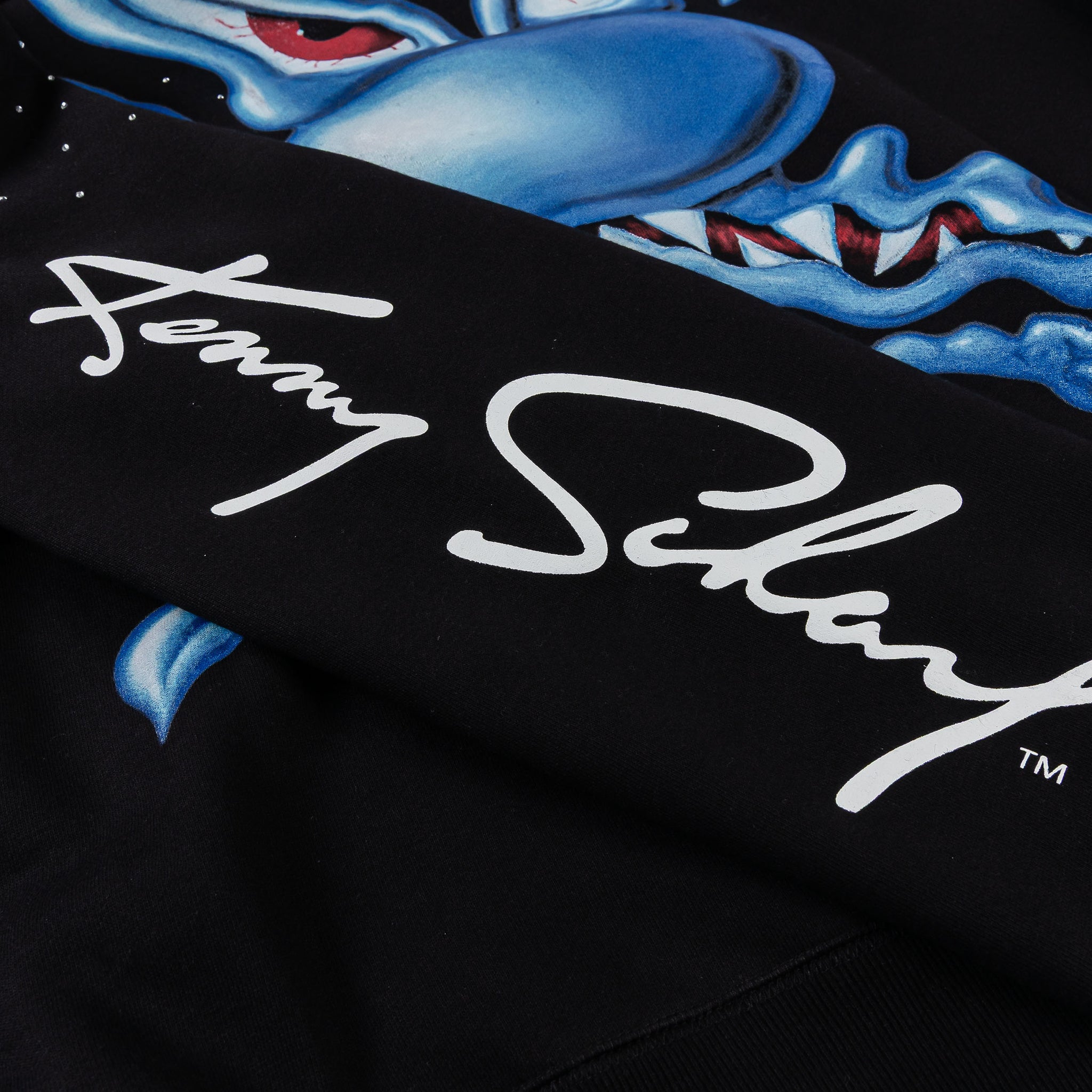 SHoe Palace SP x Kenny Scharf Icons Zip Up Mens Hoodie Black Blue