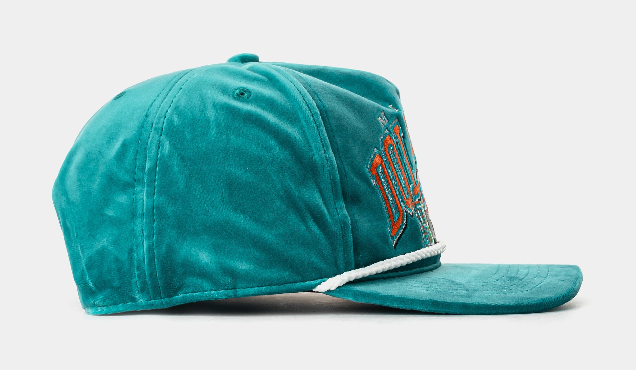 47 Miami Dolphins Go Big Hitch Snapback Mens Hat Teal Orange F