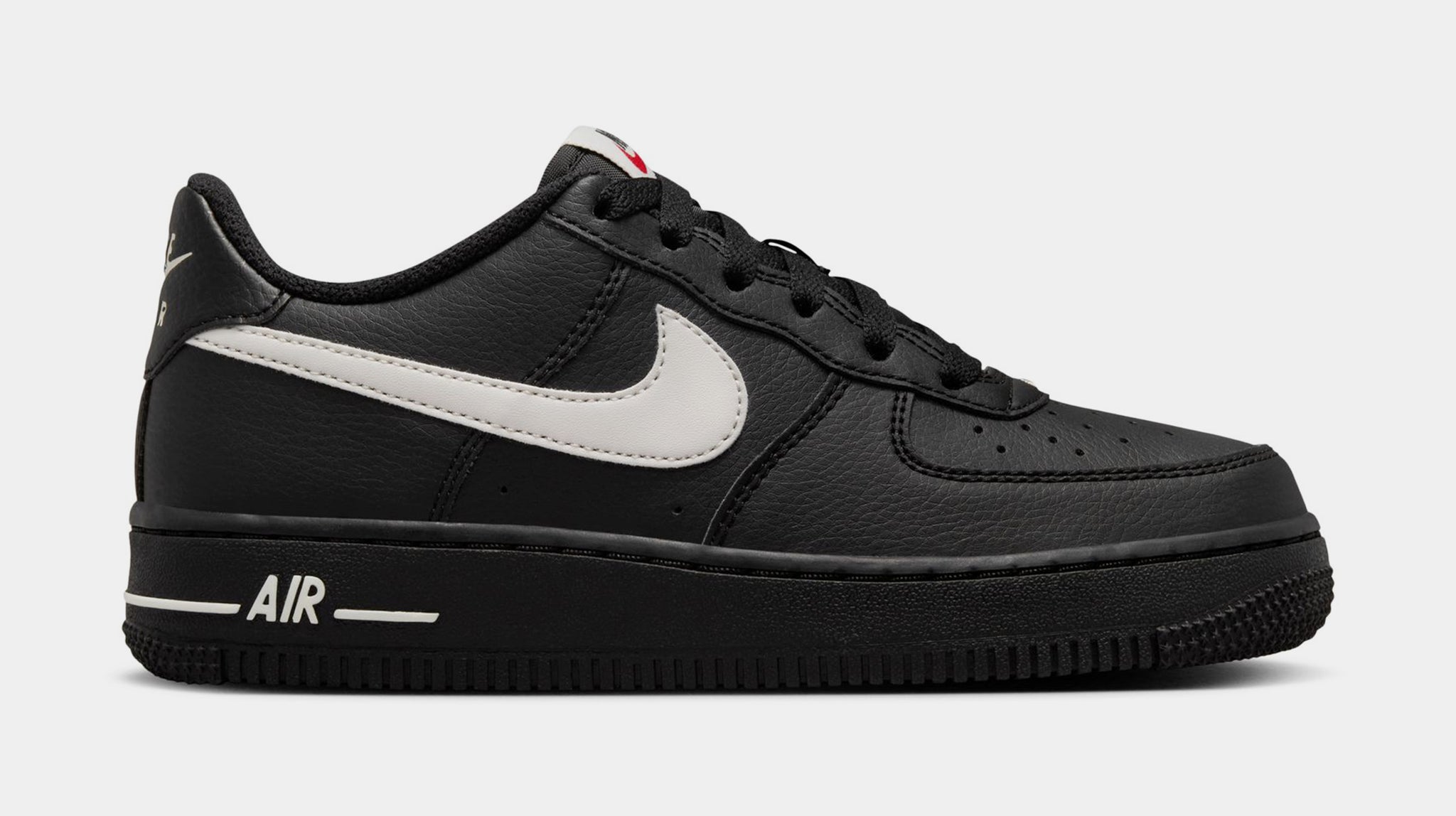 Nike Air Force 1 Low Grade School Lifestyle Shoes Black Phantom 