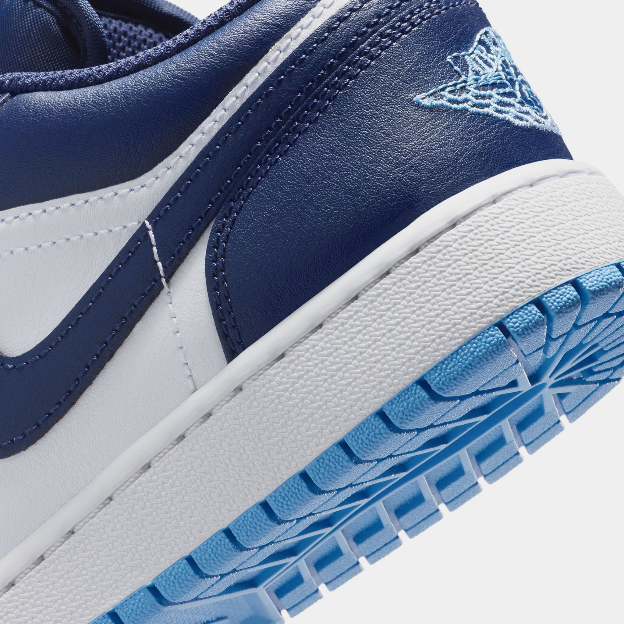 Jordan Air Jordan 1 Low Grade School Lifestyle Shoes Midnight Navy