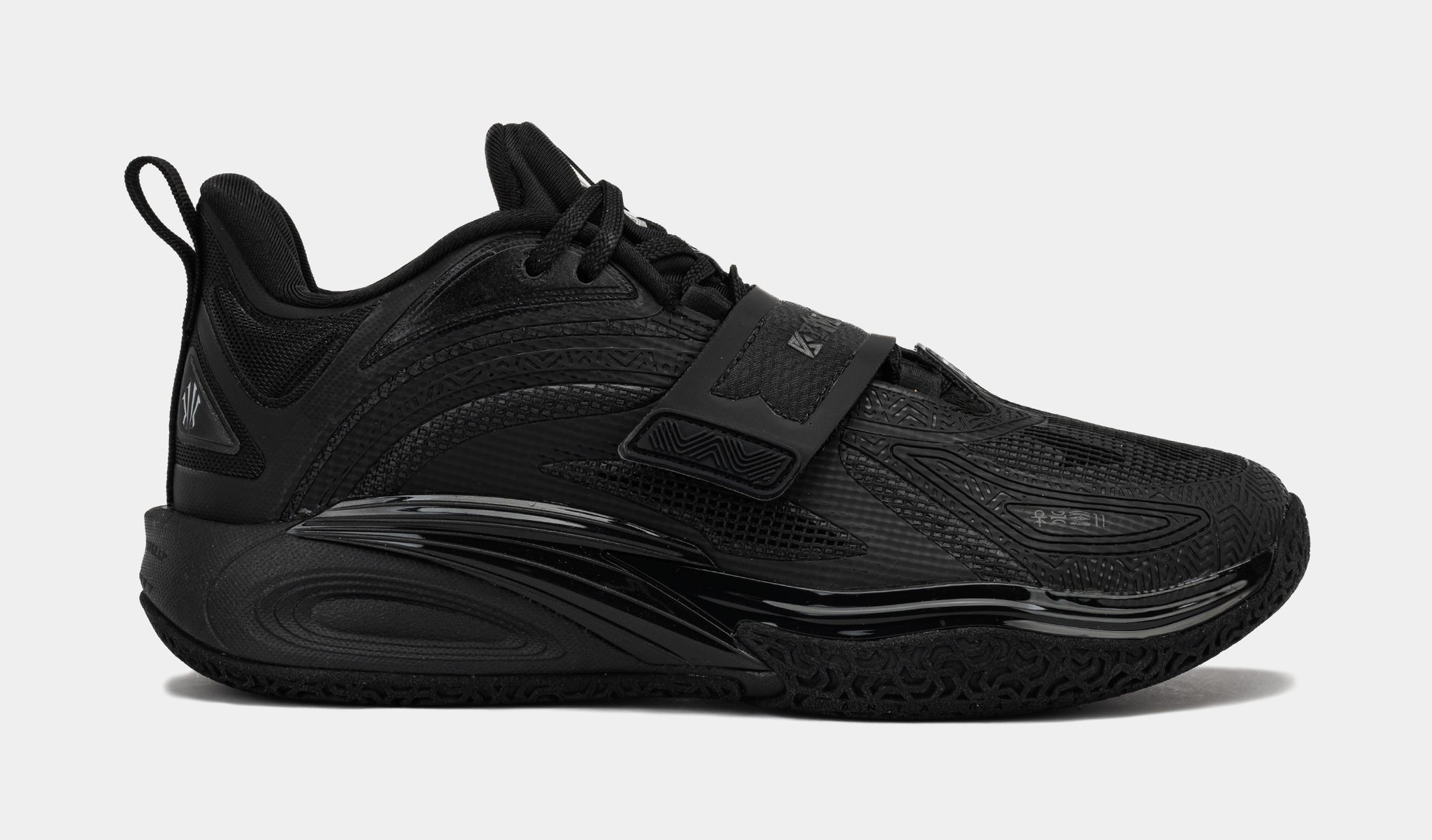 ANTA Kai 1 Yin Grade School Basketball Shoes Black W3124C1199-4 