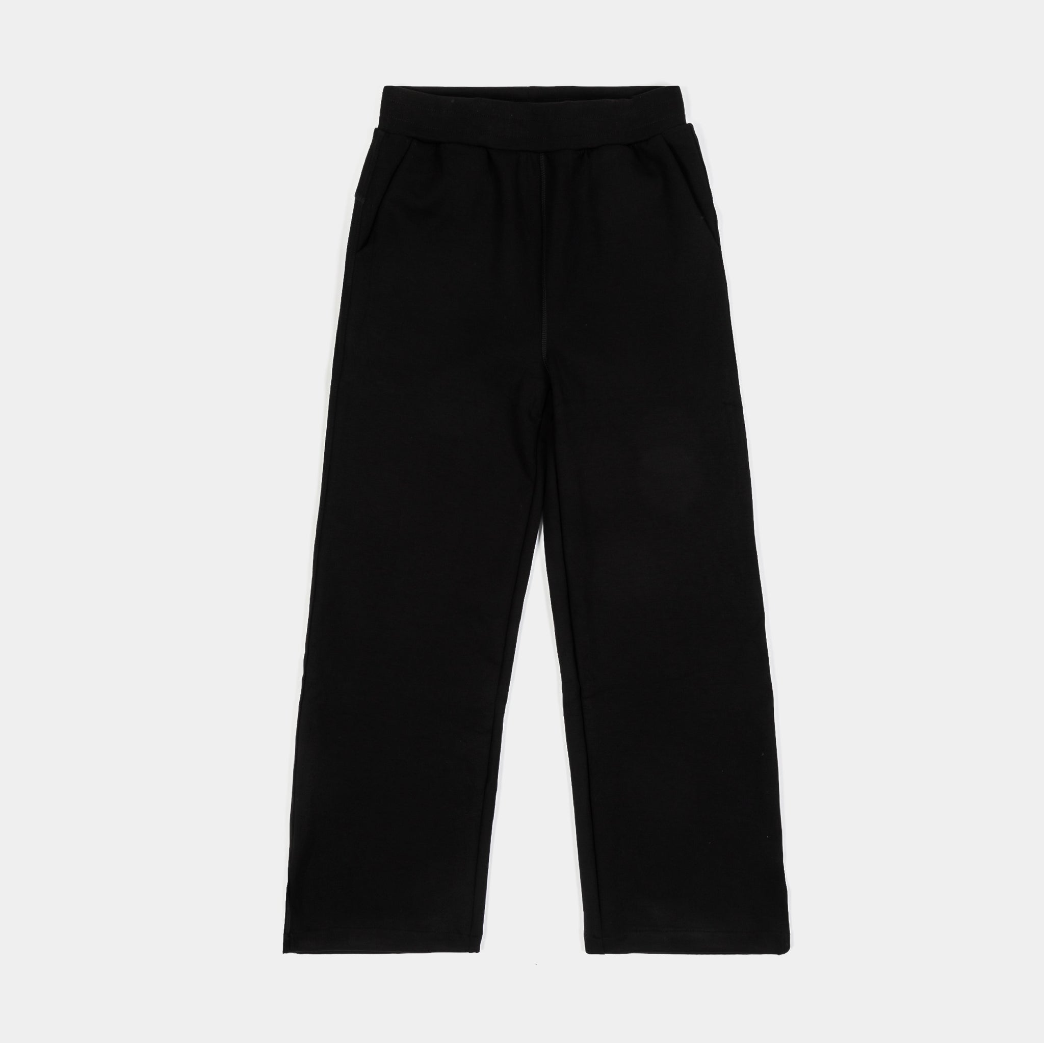 Sacré Modal Straight Leg Womens Pants Black SCRSP201 – Shoe Palace display picture 1