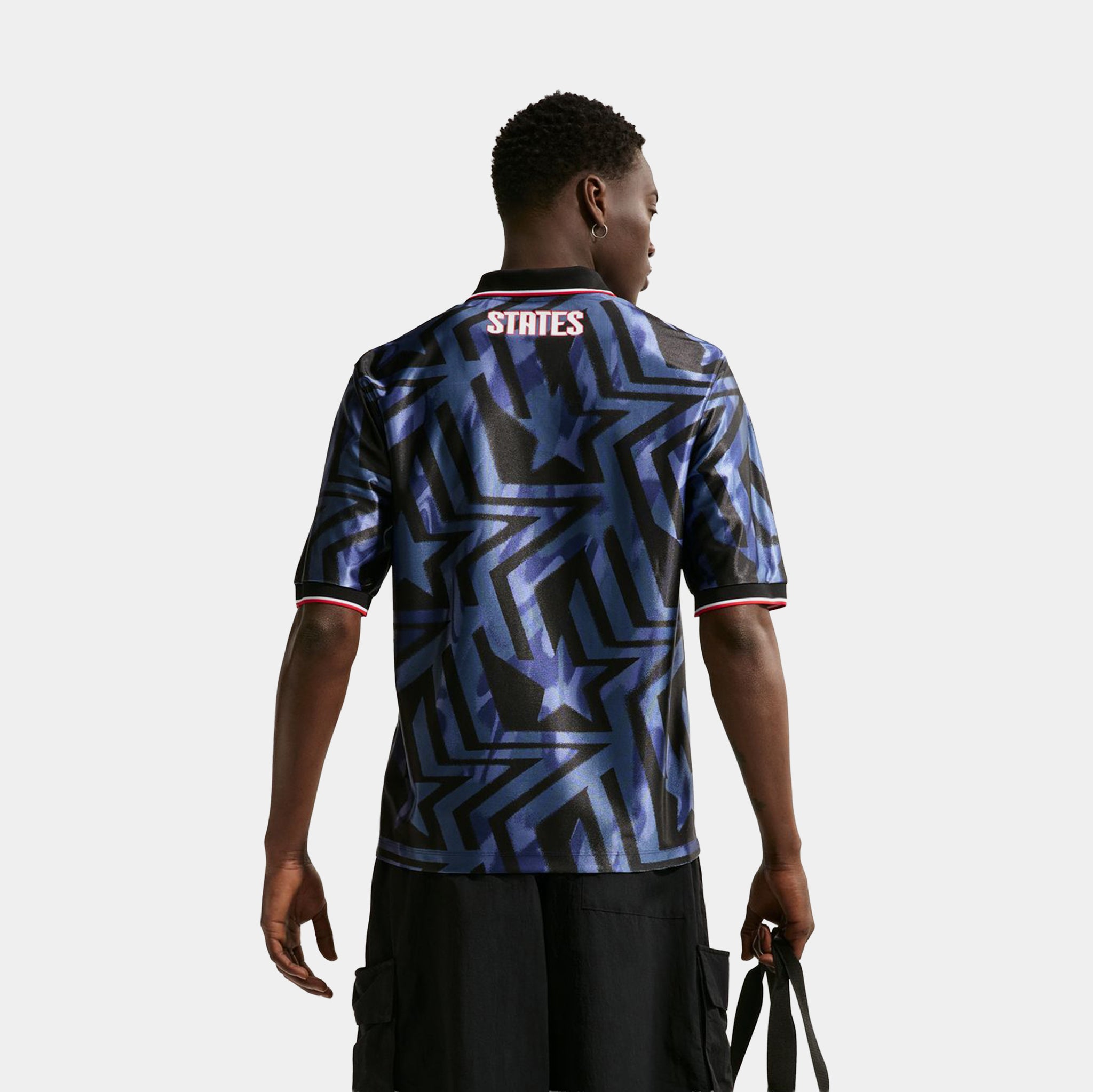 Nike USMNT Energy Dri Fit Soccer Mens Jersey Midnight Navy