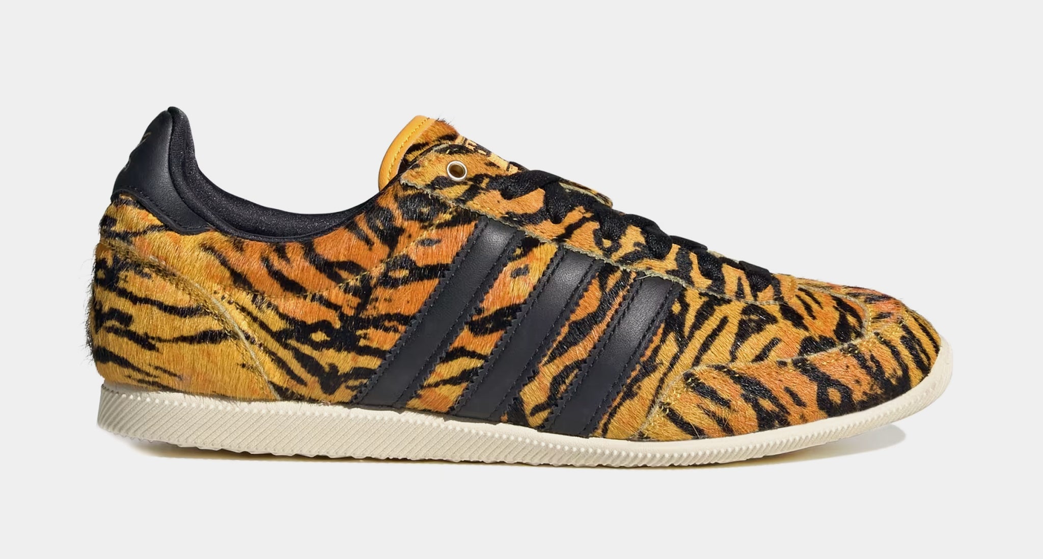adidas Japan Tiger Womens Lifestyle Shoes Yellow Core Black Crew
