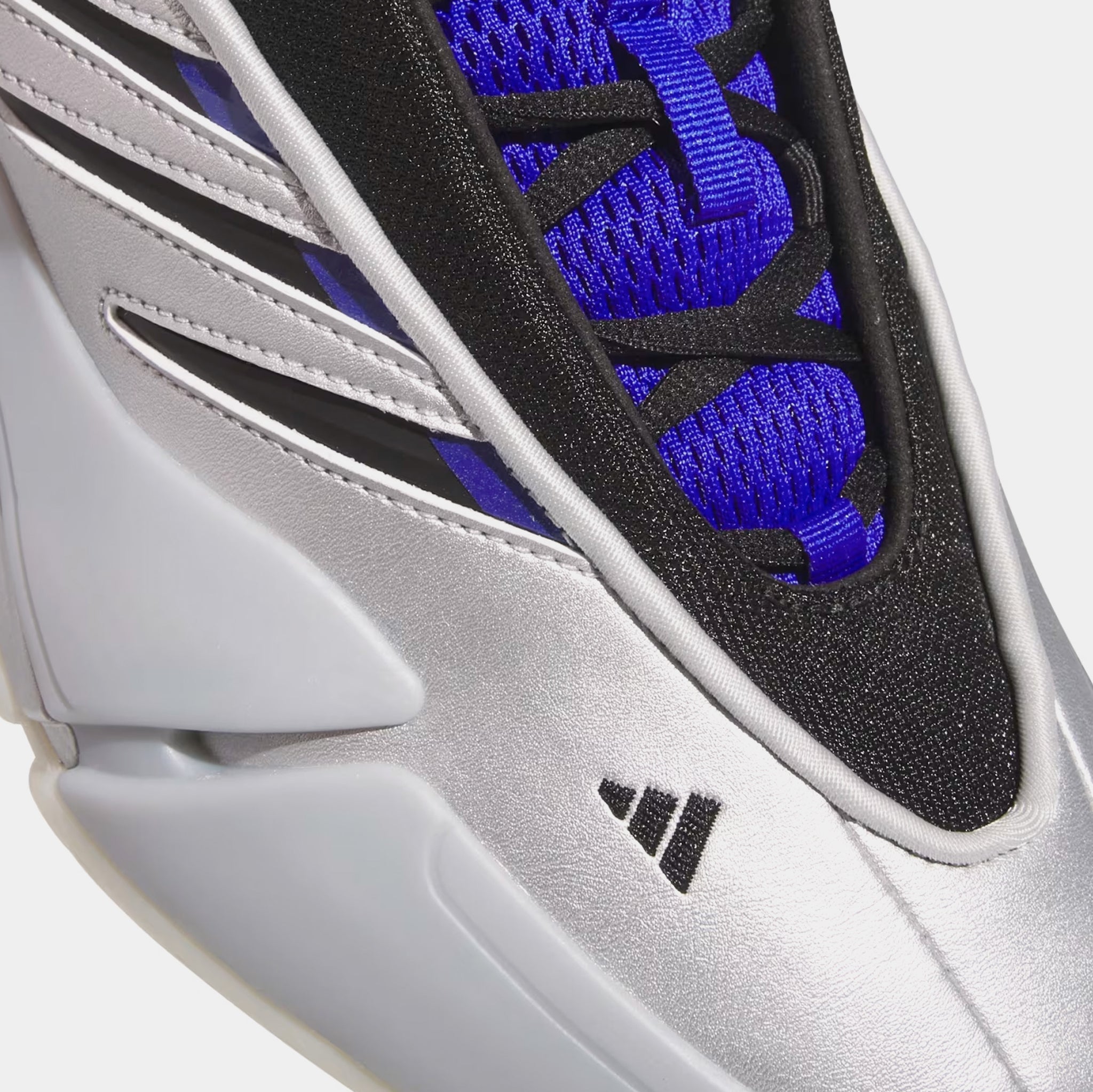 adidas Dame 9 Mens Basketball Shoes Silver Metallic Core Black